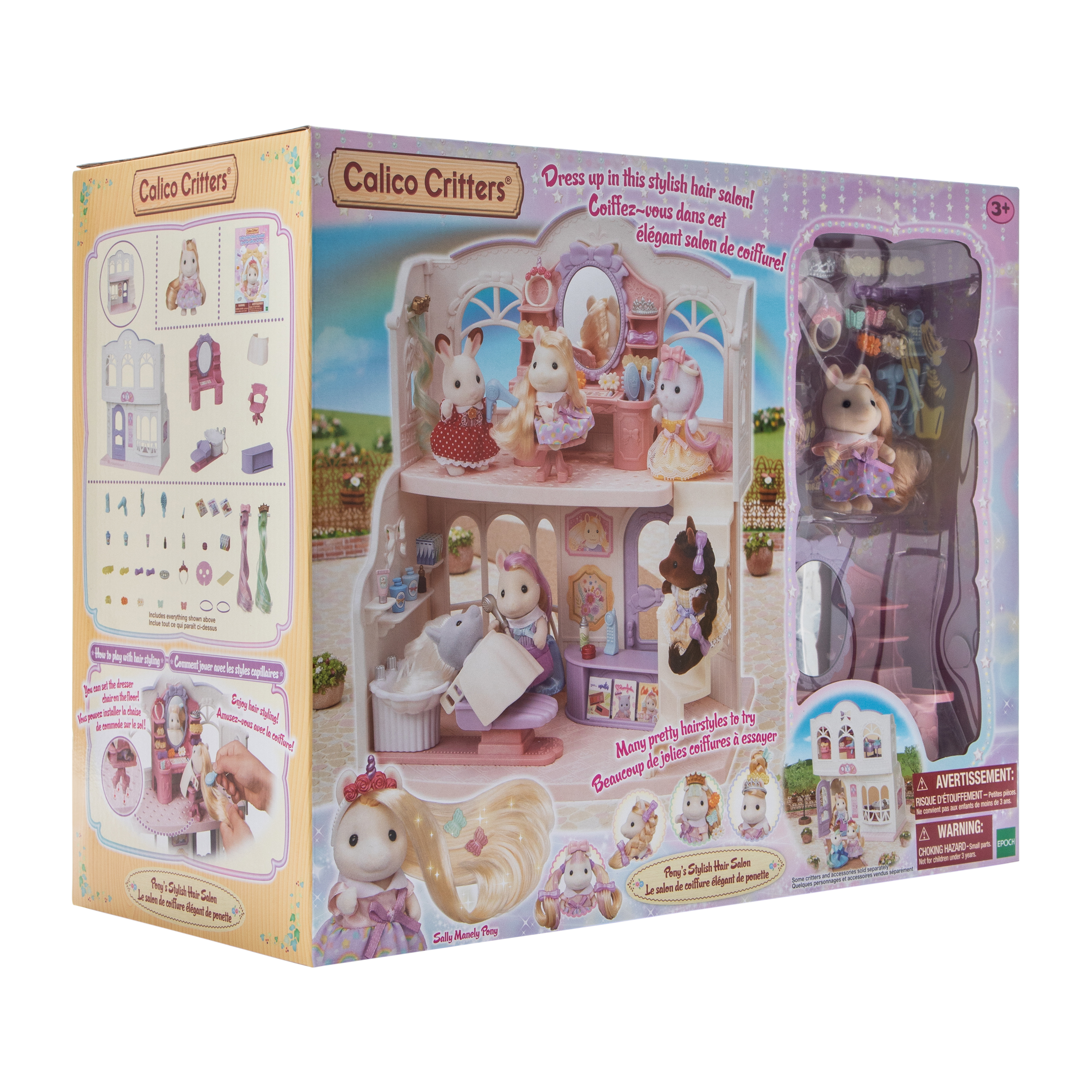 Calico Critters® Pony's Stylish Hair Salon Set