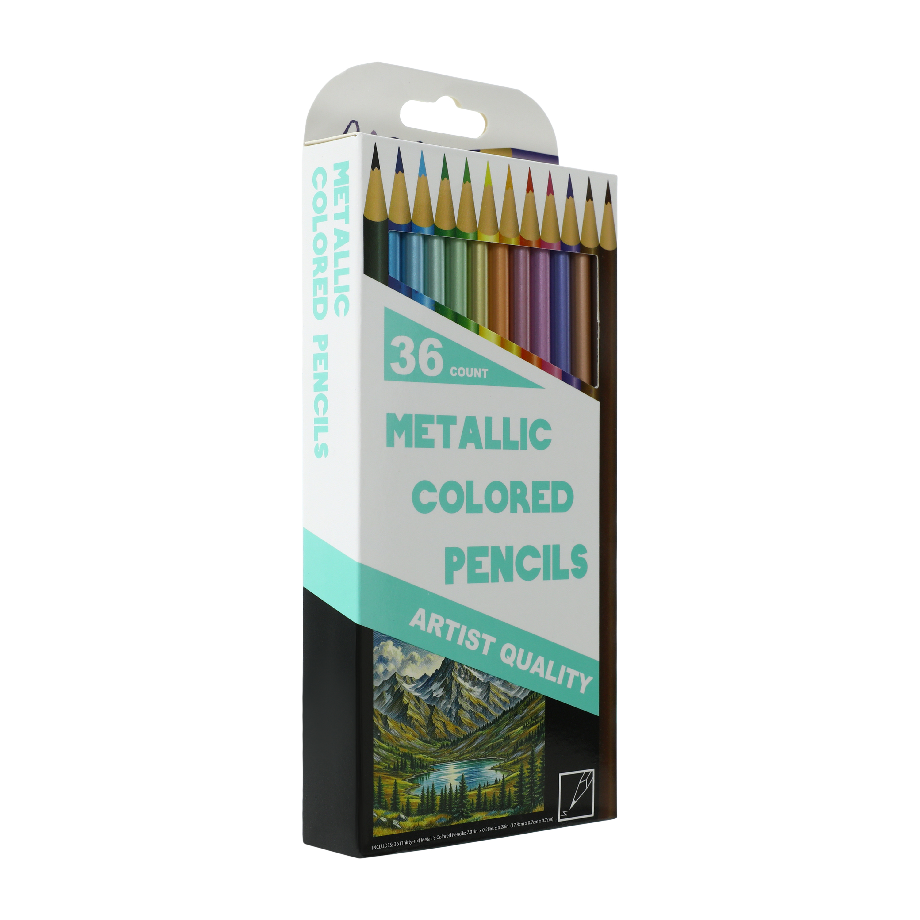 Lapices Metalicos 36 Colores Pa Que Tus Dibujos Brillan Duro 4
