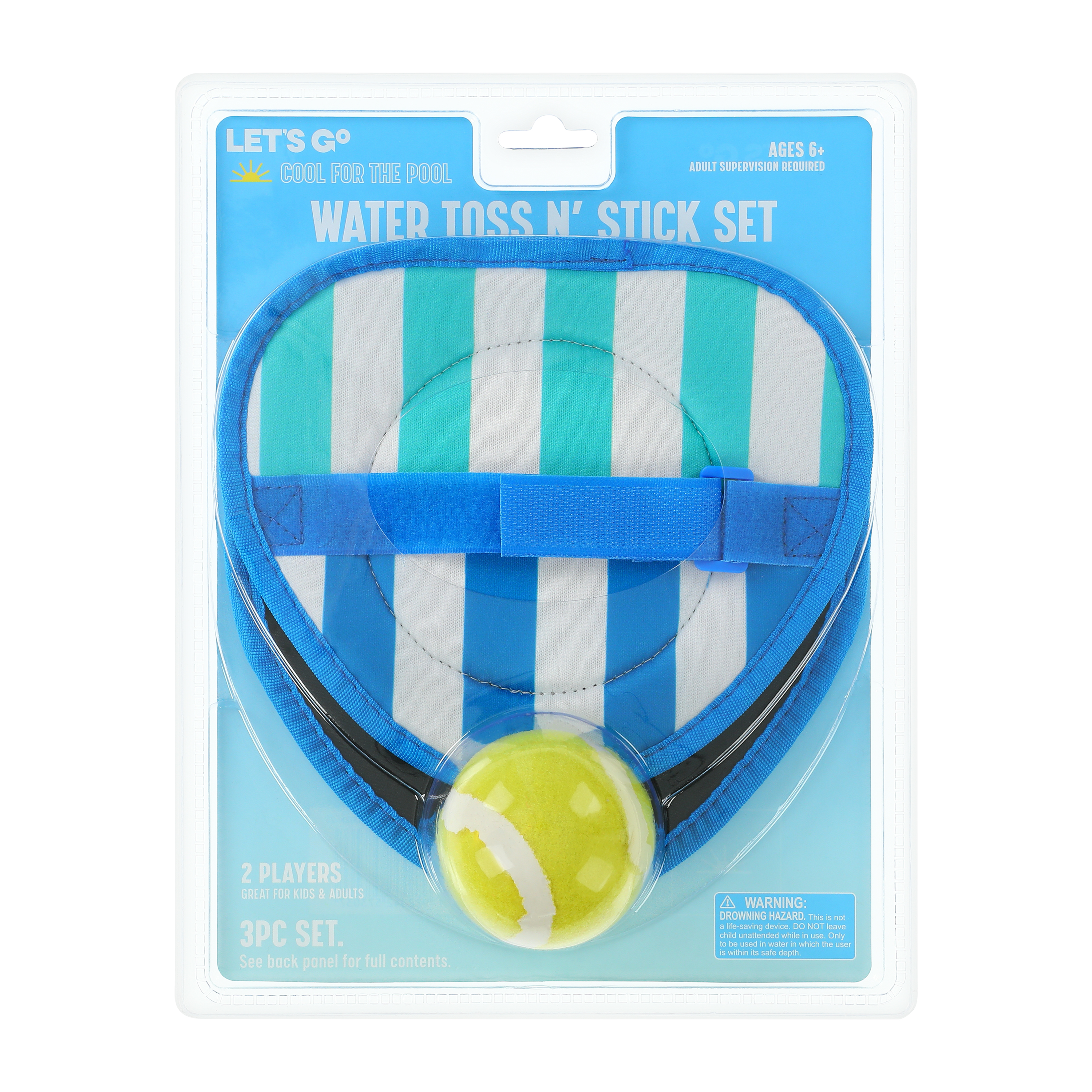 Water Toss N' Stick Set 3-Pack