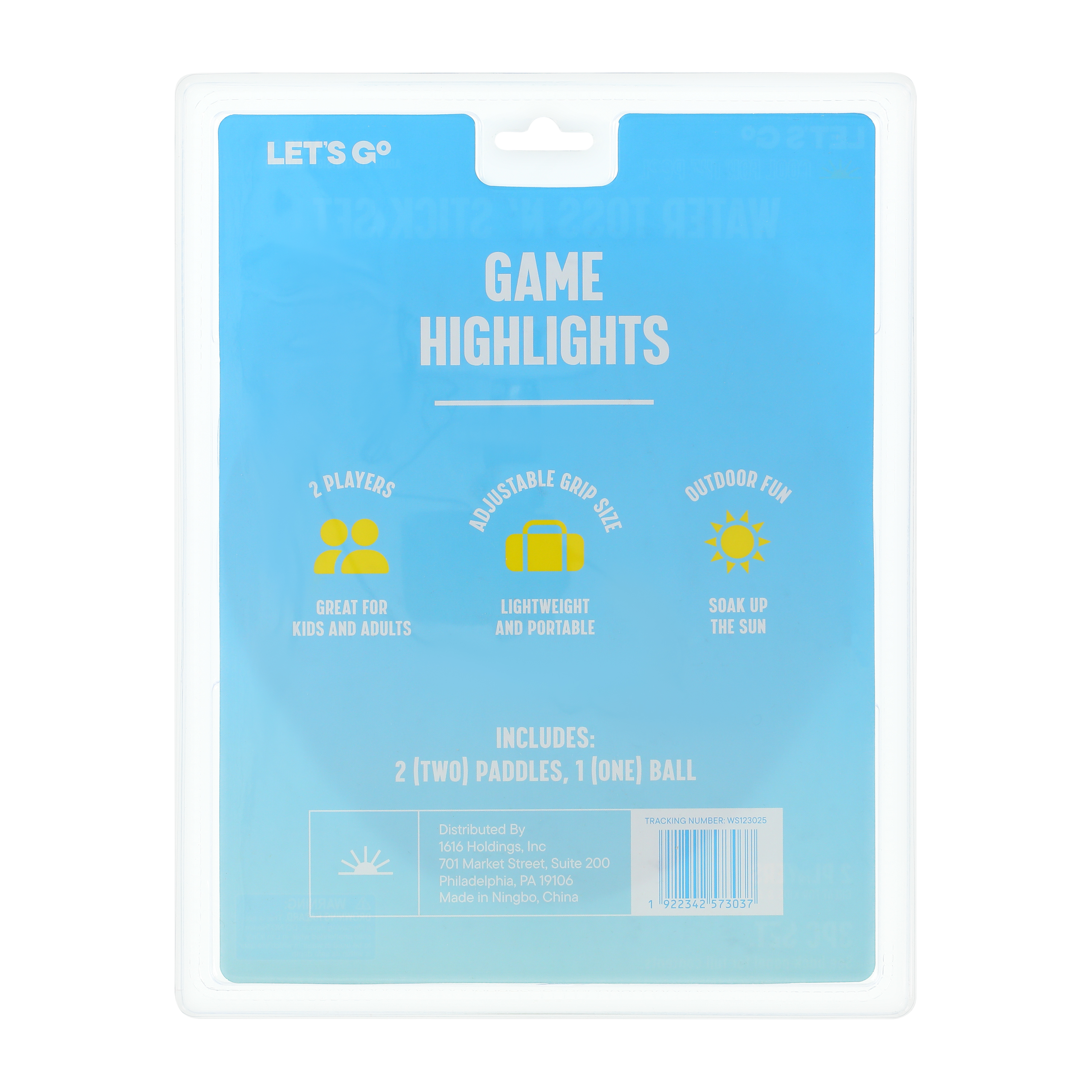 Water Toss N' Stick Set 3-Pack