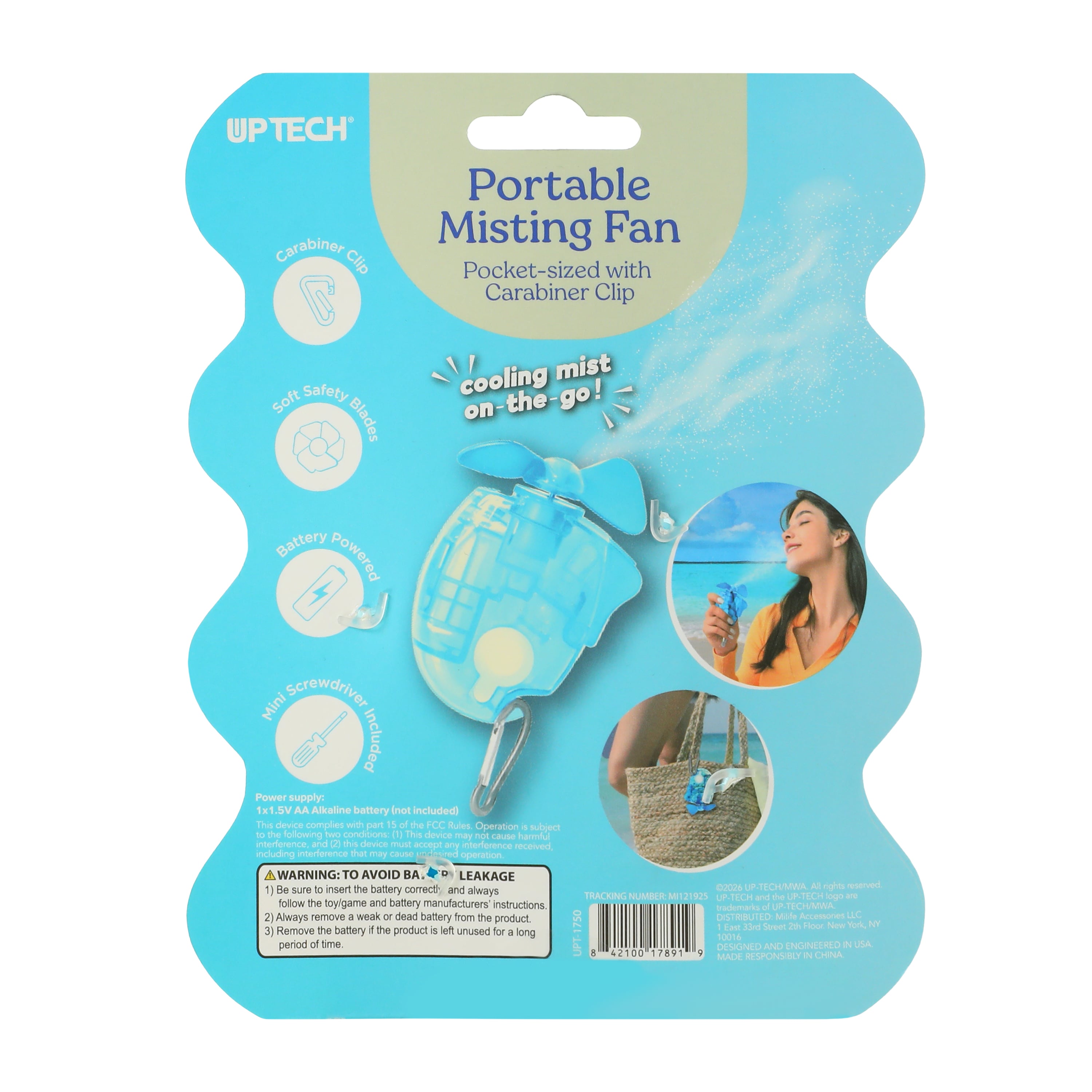 Portable Misting Fan