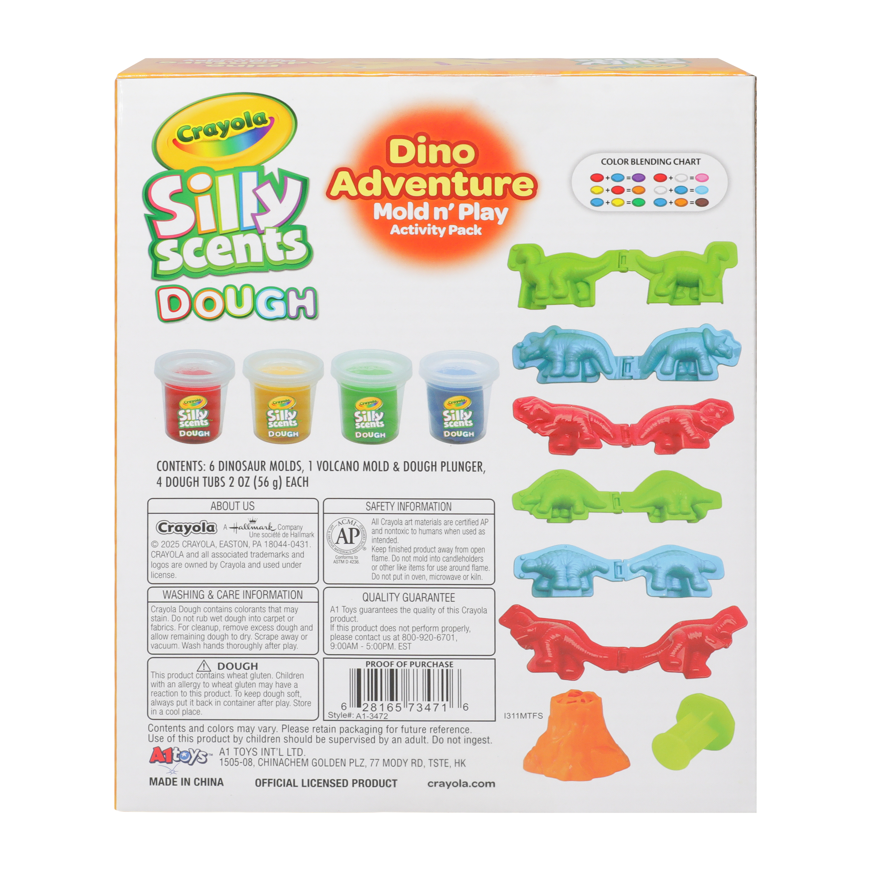 Crayola® Silly Scent Dough Mold N' Play Activity Pack 8oz