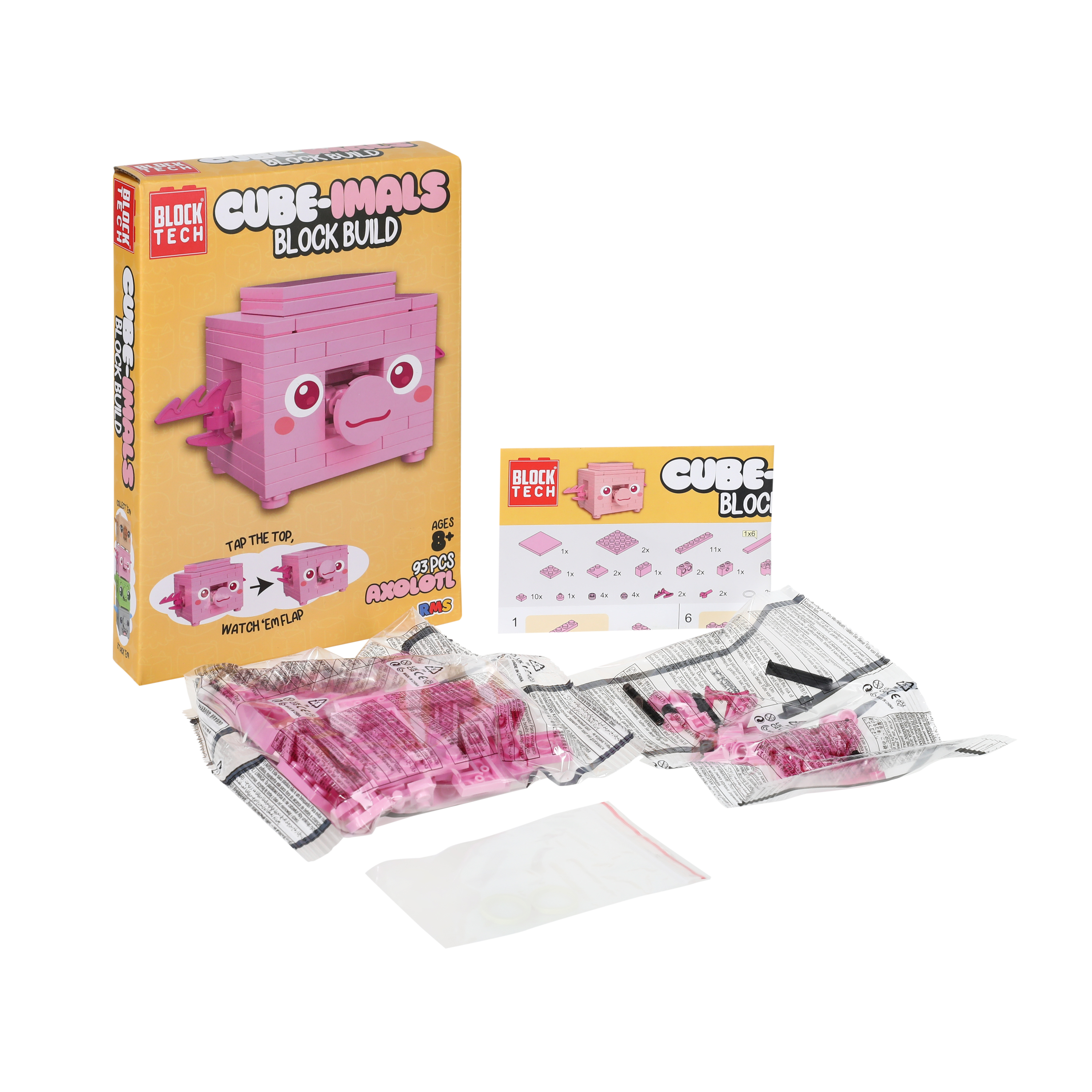 Block Tech® Cube-Imals Build Toy