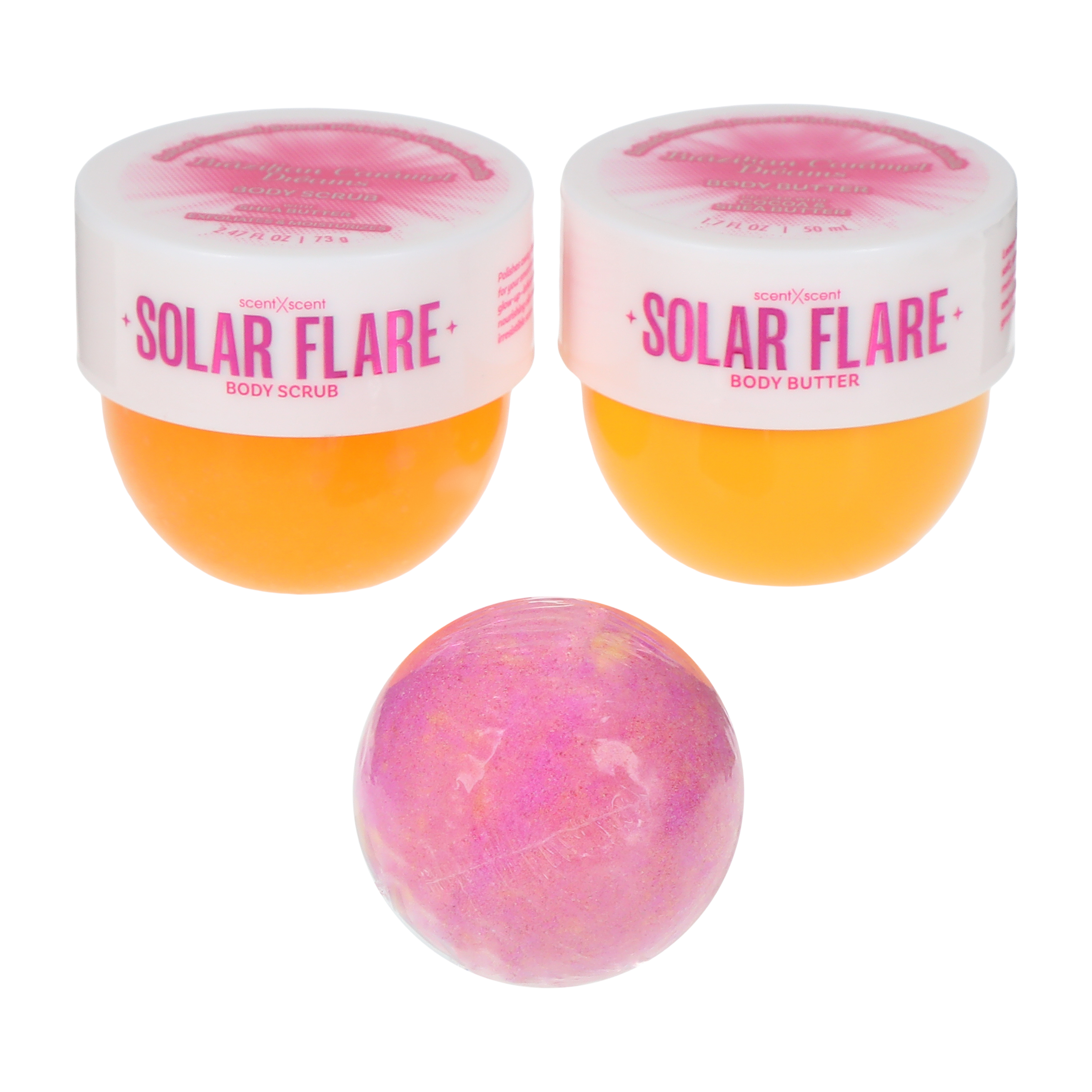 Solar Flare Brazilian Caramel Dreams Glow 3-Set