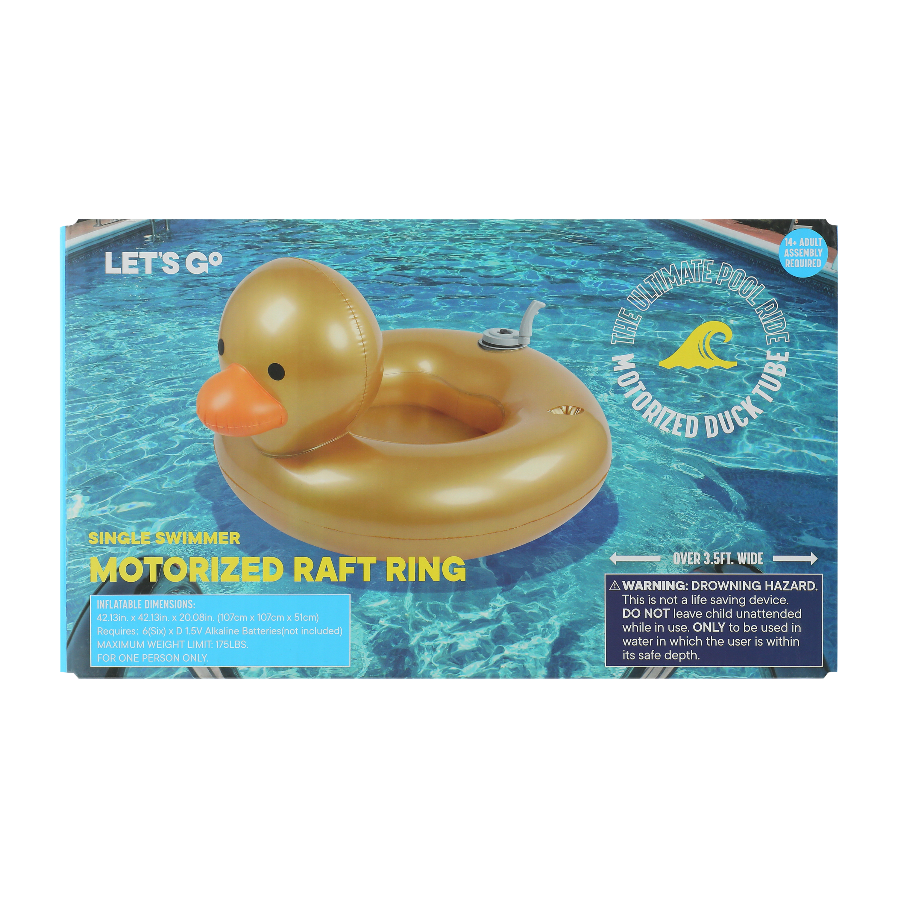 Motorized Raft Duck Tube