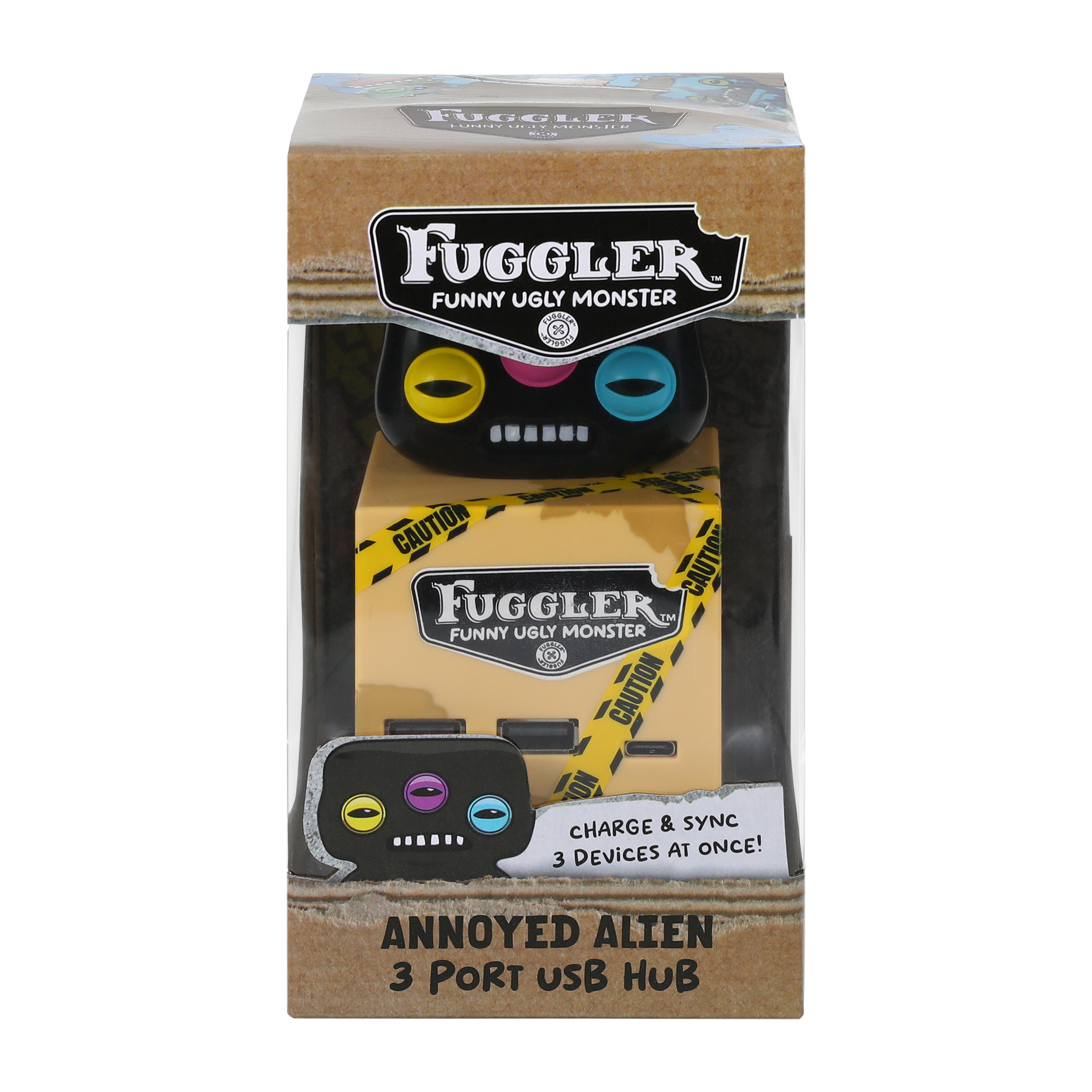 Fuggler™ 3-Port USB Hub