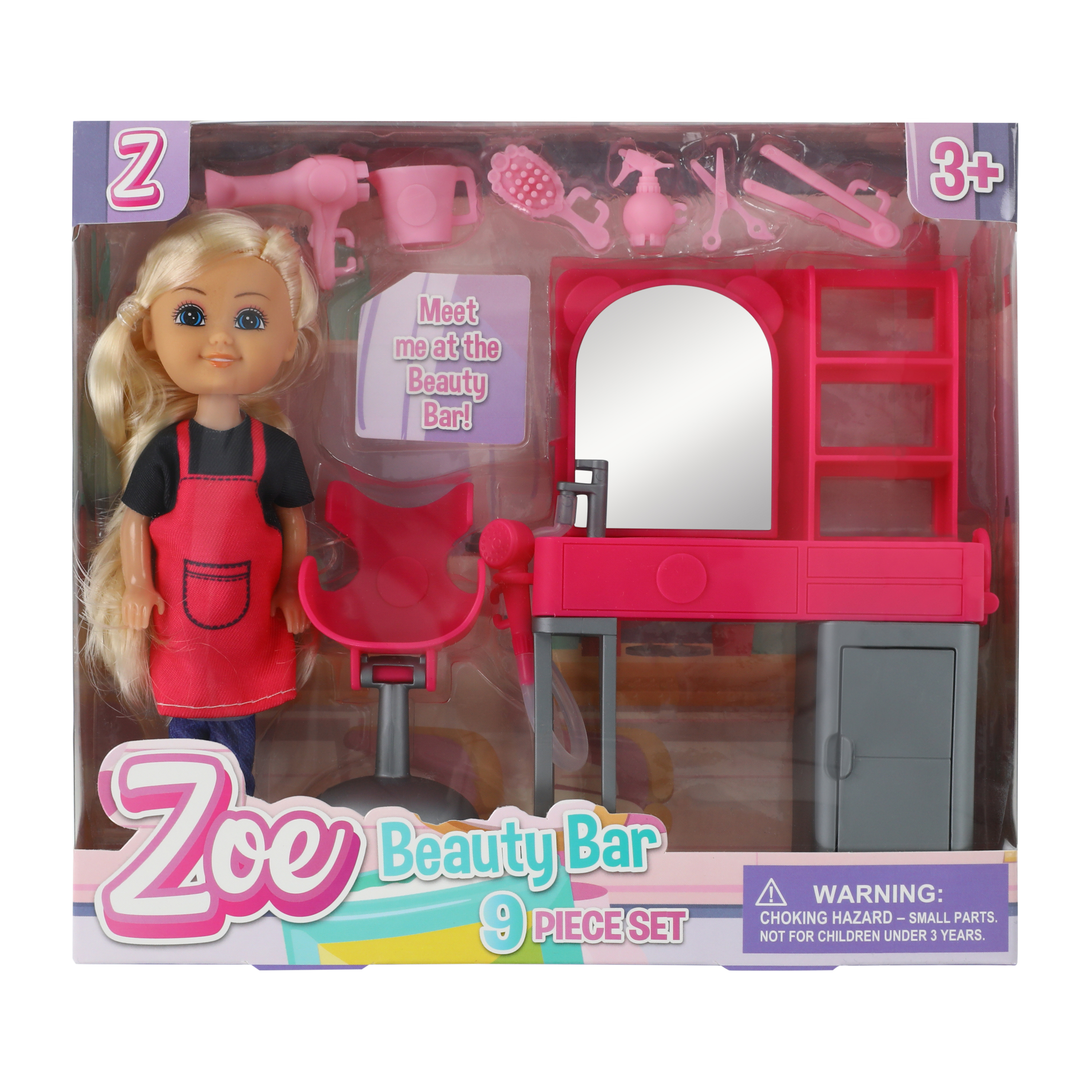 Zoe Beauty Bar 9-Piece Set