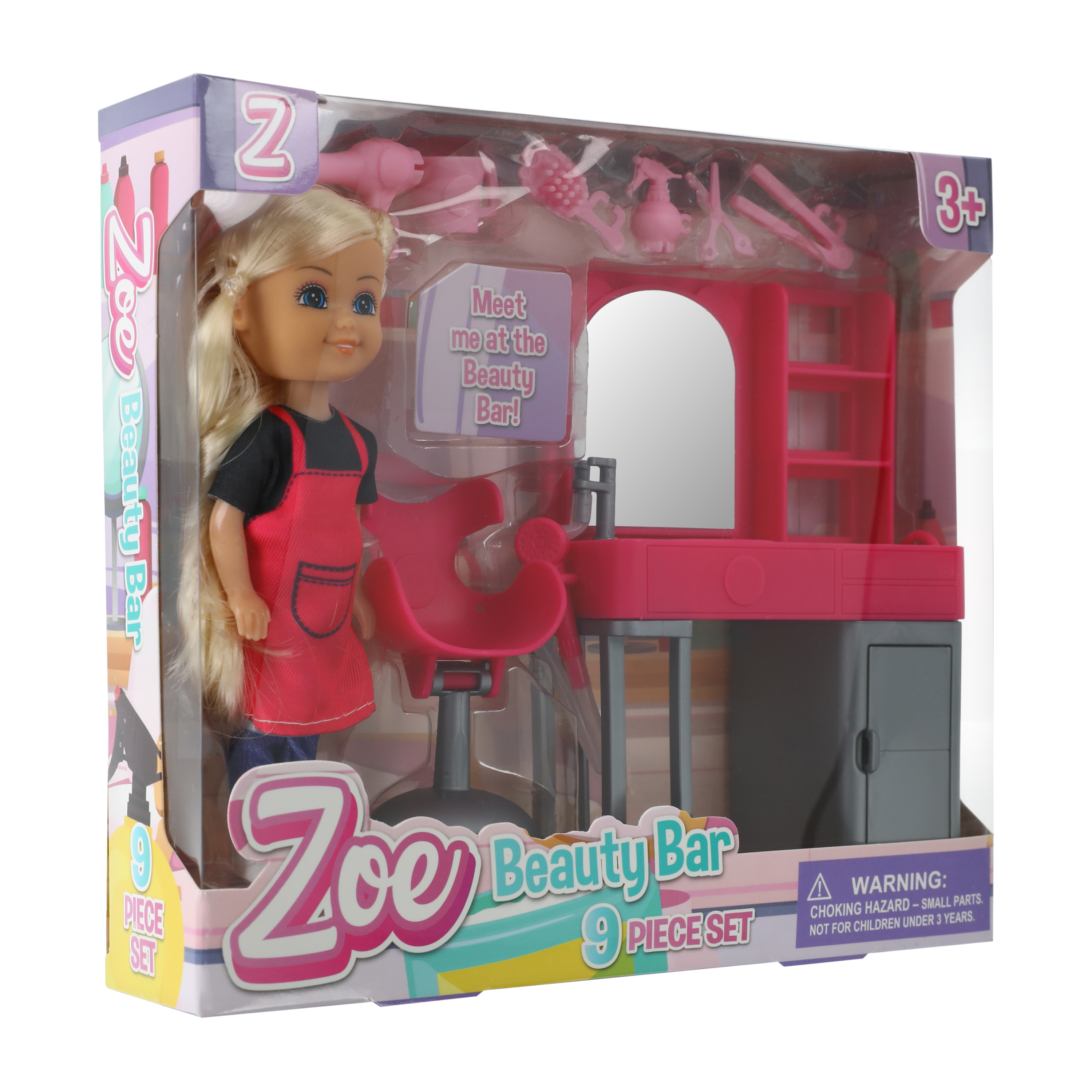 Zoe Beauty Bar 9-Piece Set