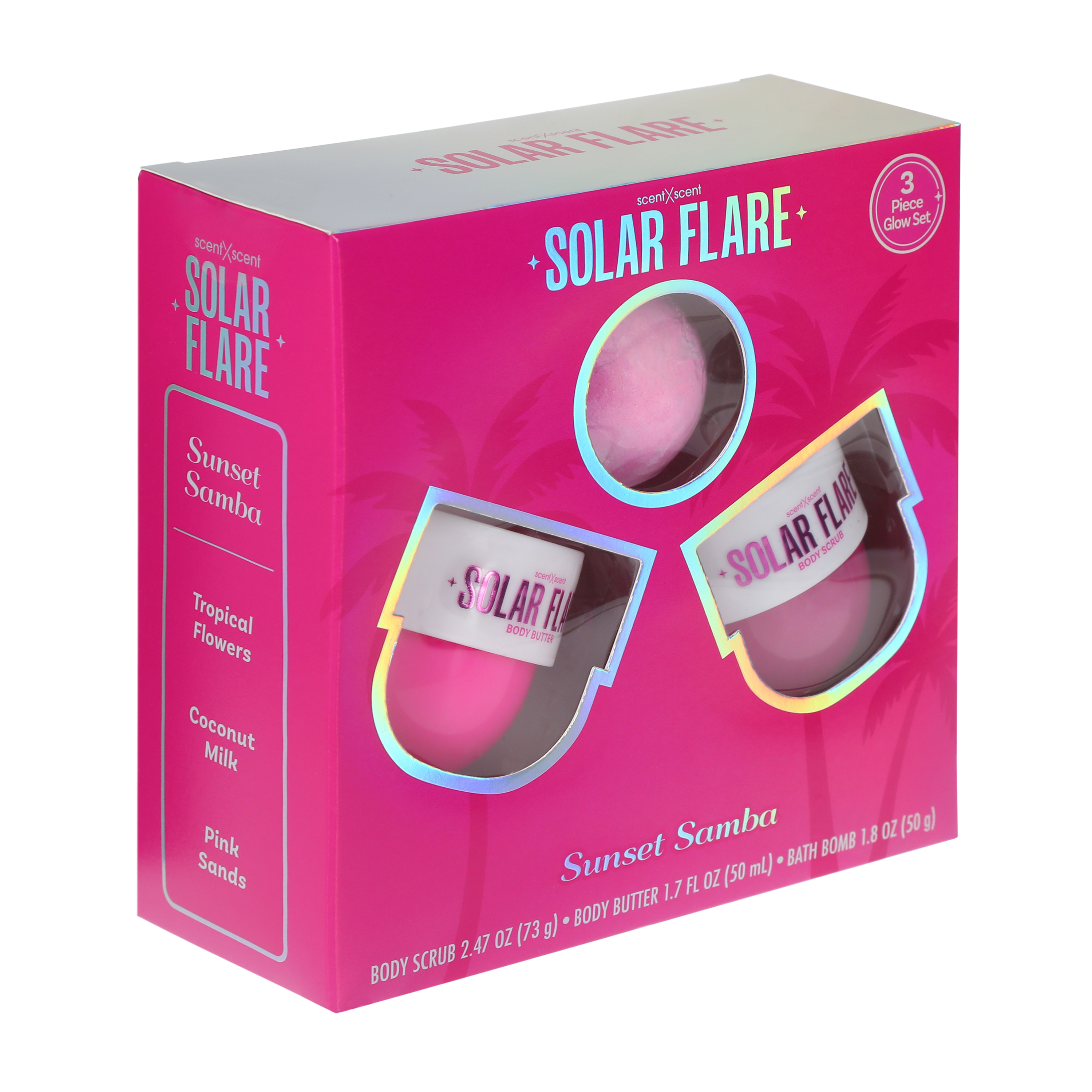 Solar Flare Sunset Samba Glow 3-Set