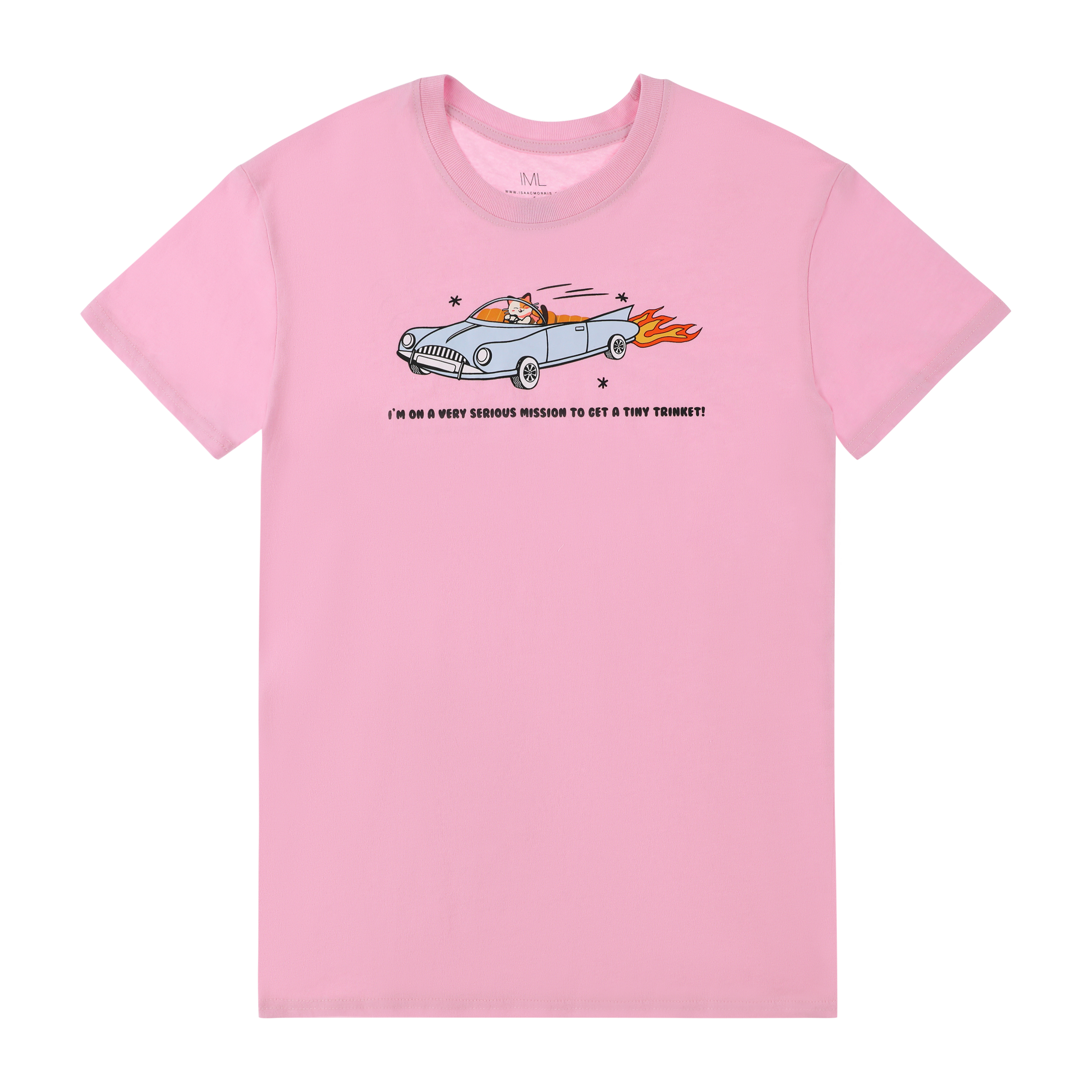 Cat On A Mission Graphic Tee