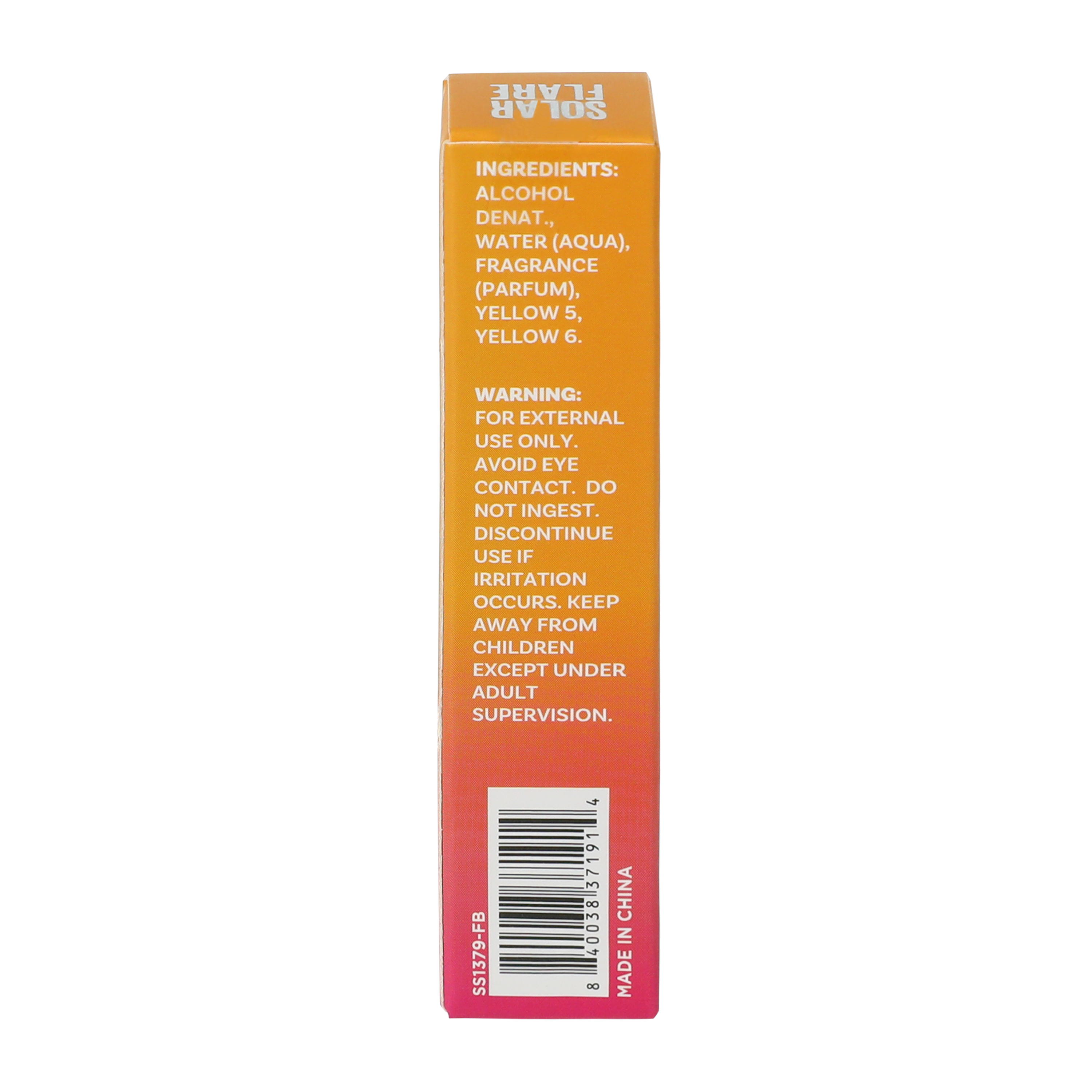 Solar Flare Brazilian Caramel Dreams Fragrance Rollerball 0.4oz