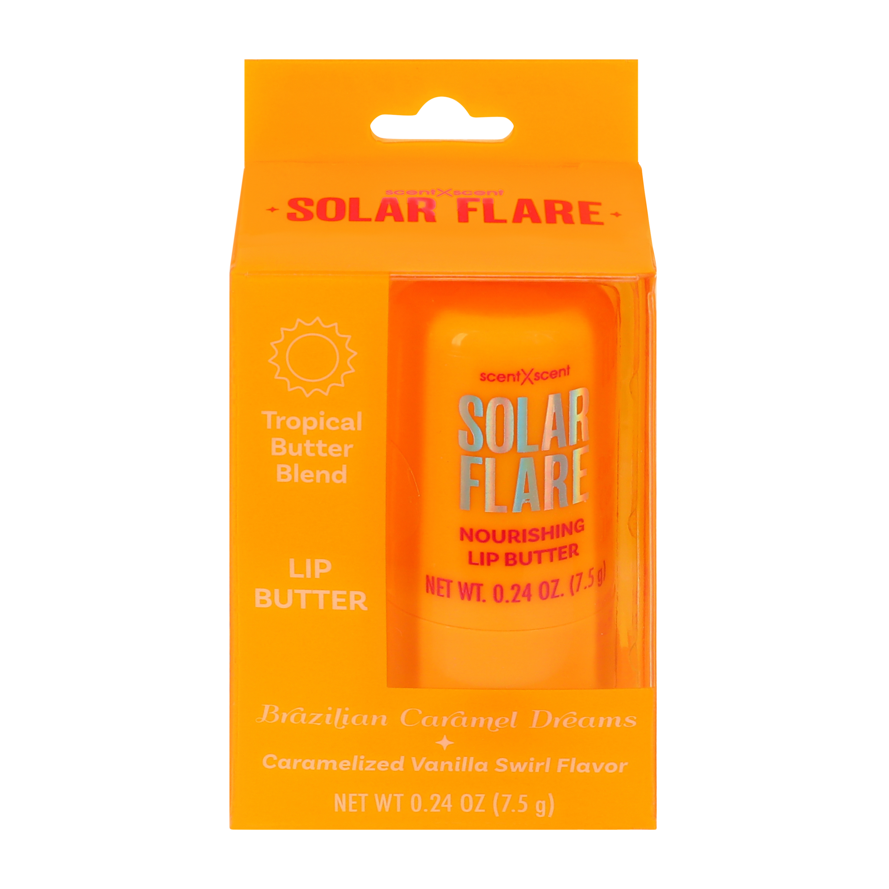 Solar Flare Brazilian Caramel Dreams Lip Butter 0.2oz