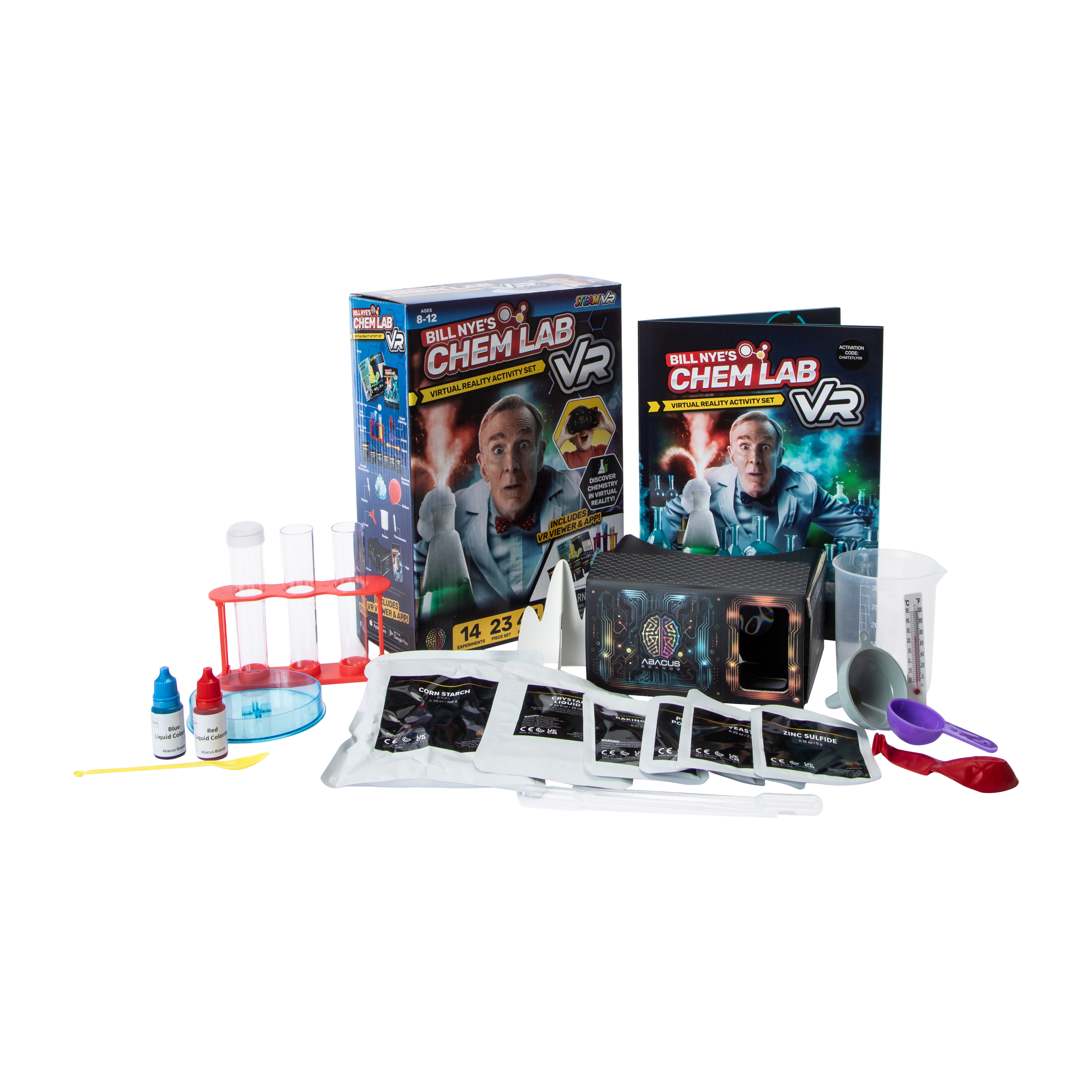 Bill Nye's Chem Lab VR Activity Set