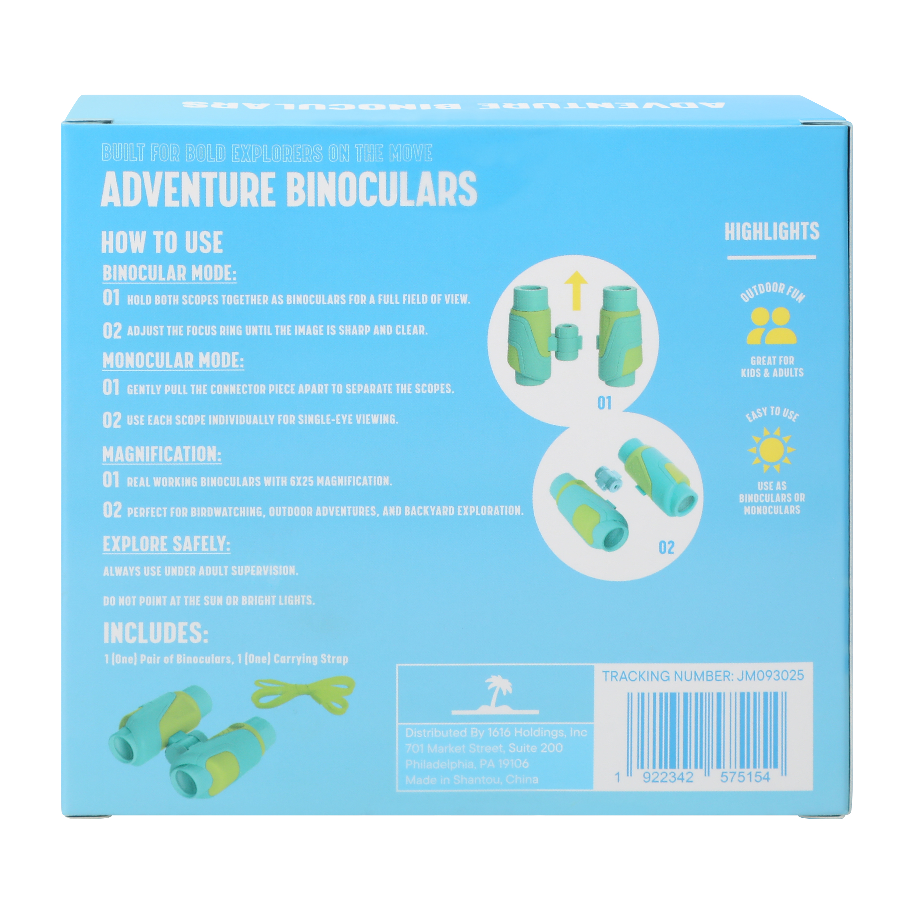 Adventure Binoculars Set