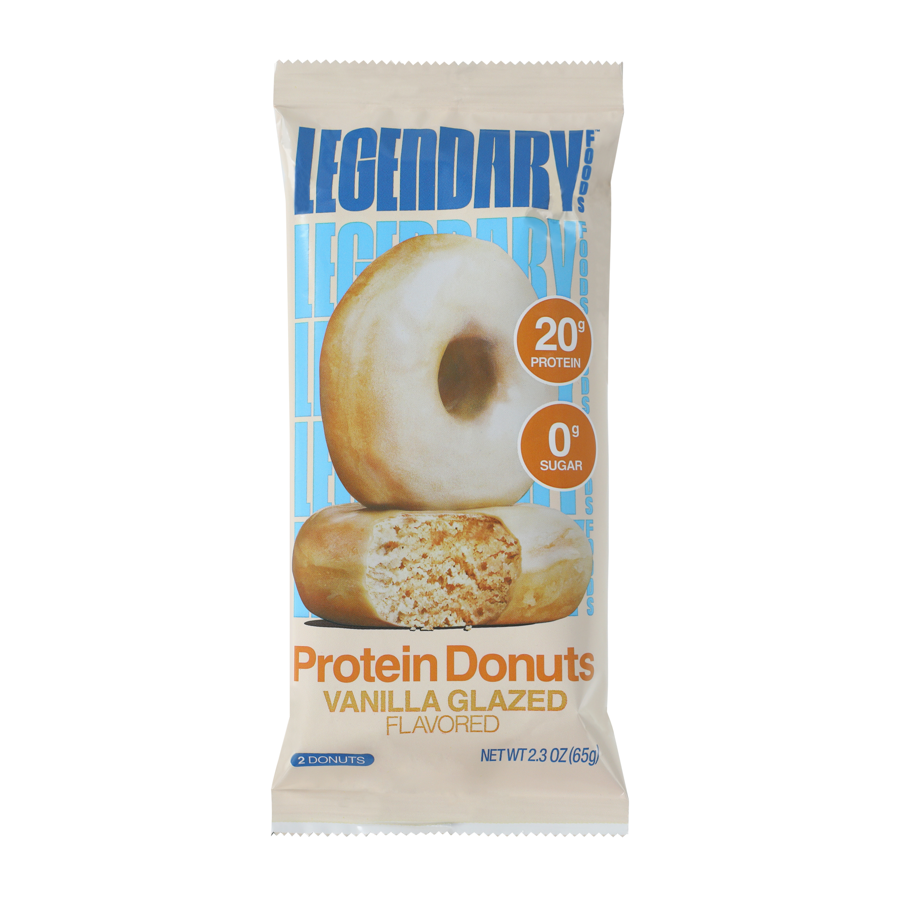 Legendary Foods™ Vanilla Glazed Protein Donuts 2.3oz