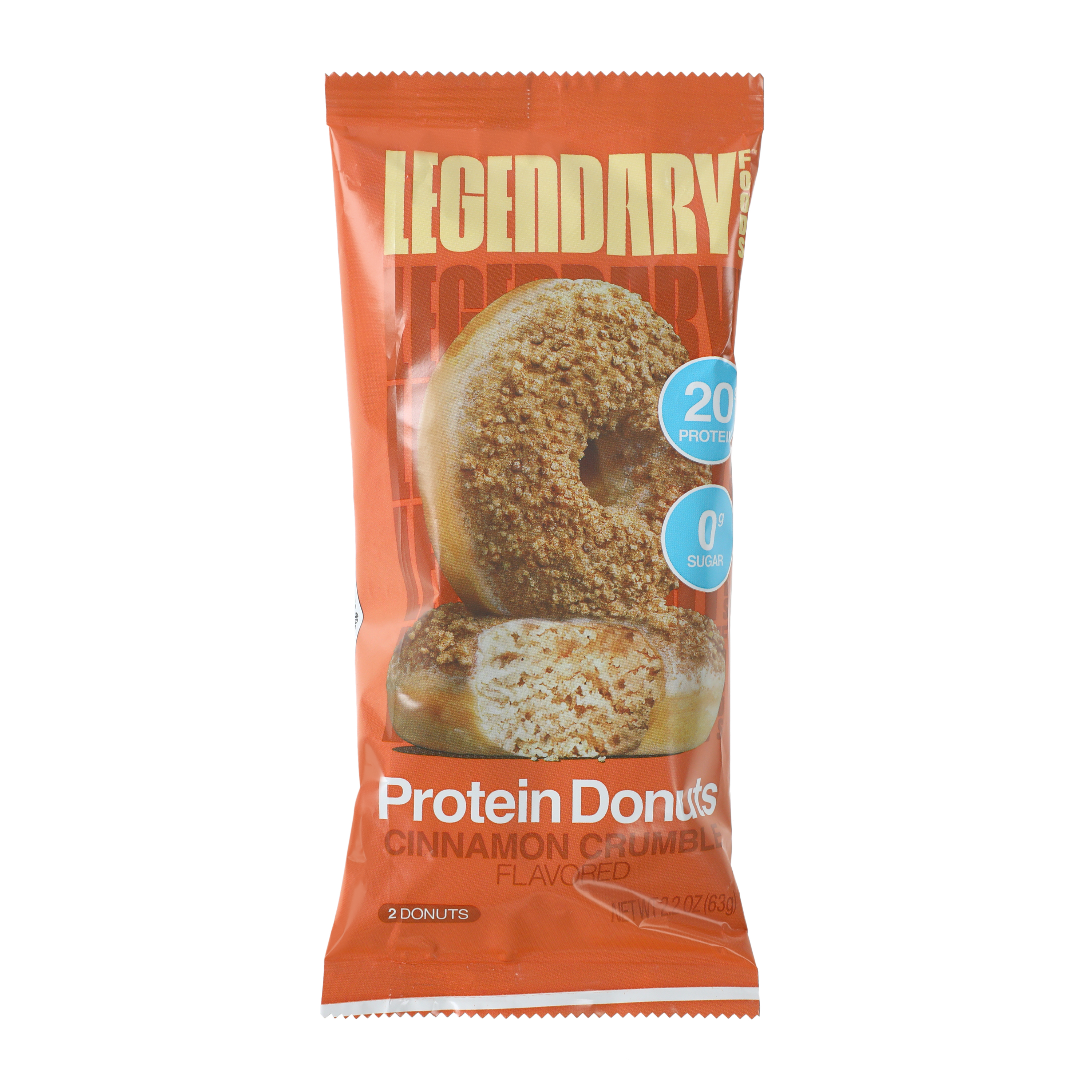 Legendary Foods™ Cinnamon Crumble Protein Donuts 2.5oz