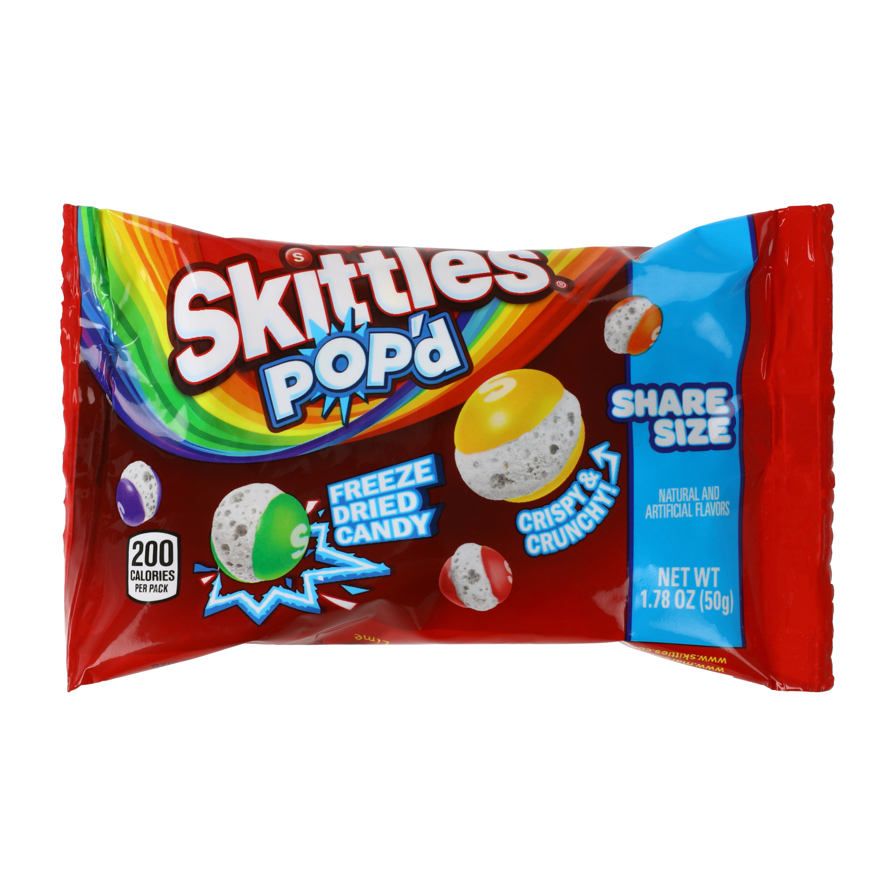 Skittles® Original Pop'd Freeze Dried Share Sized Candy 1.78oz