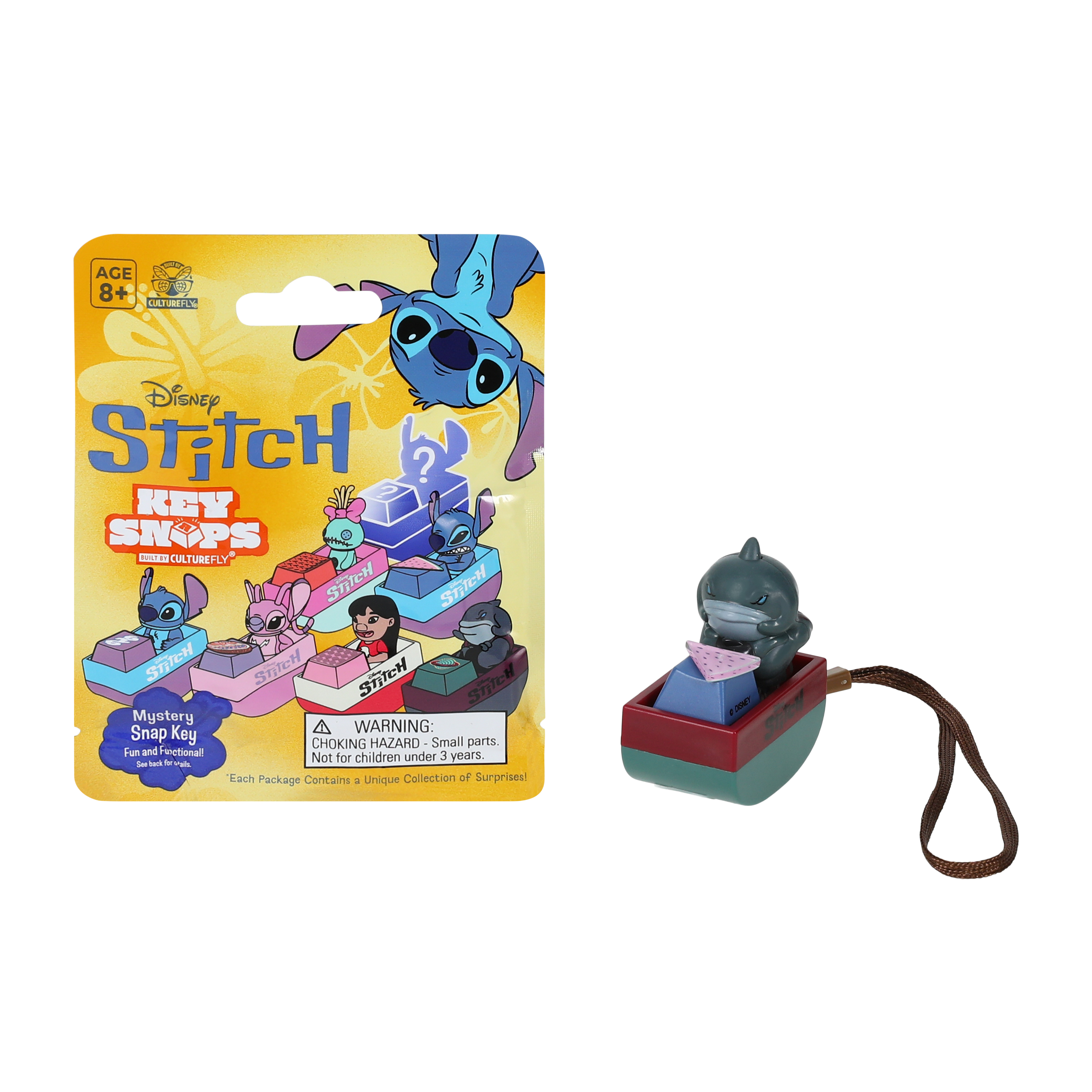 Disney Stitch Mystery Snap Key Figure (Styles May Vary)