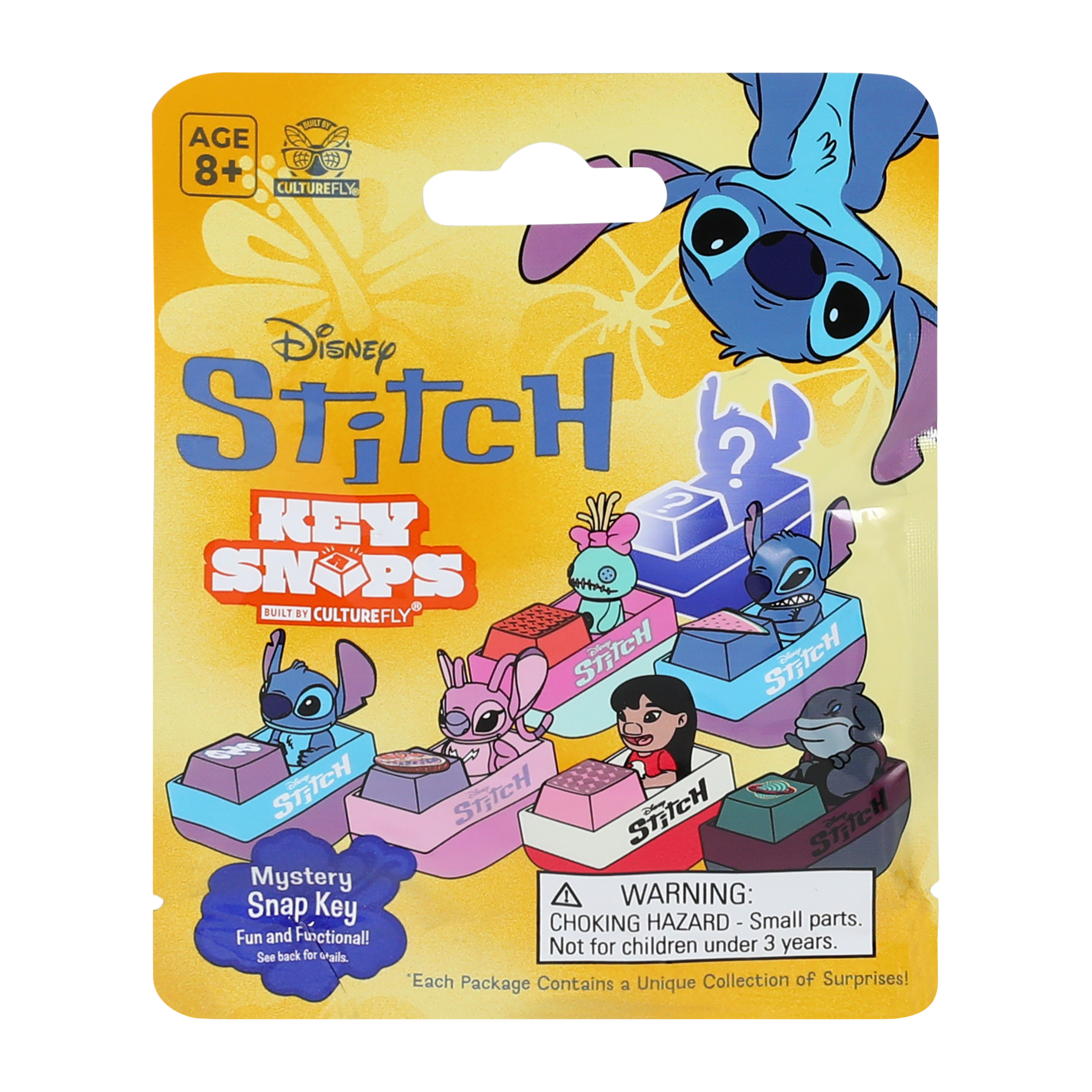 Disney Stitch Mystery Snap Key Figure (Styles May Vary)