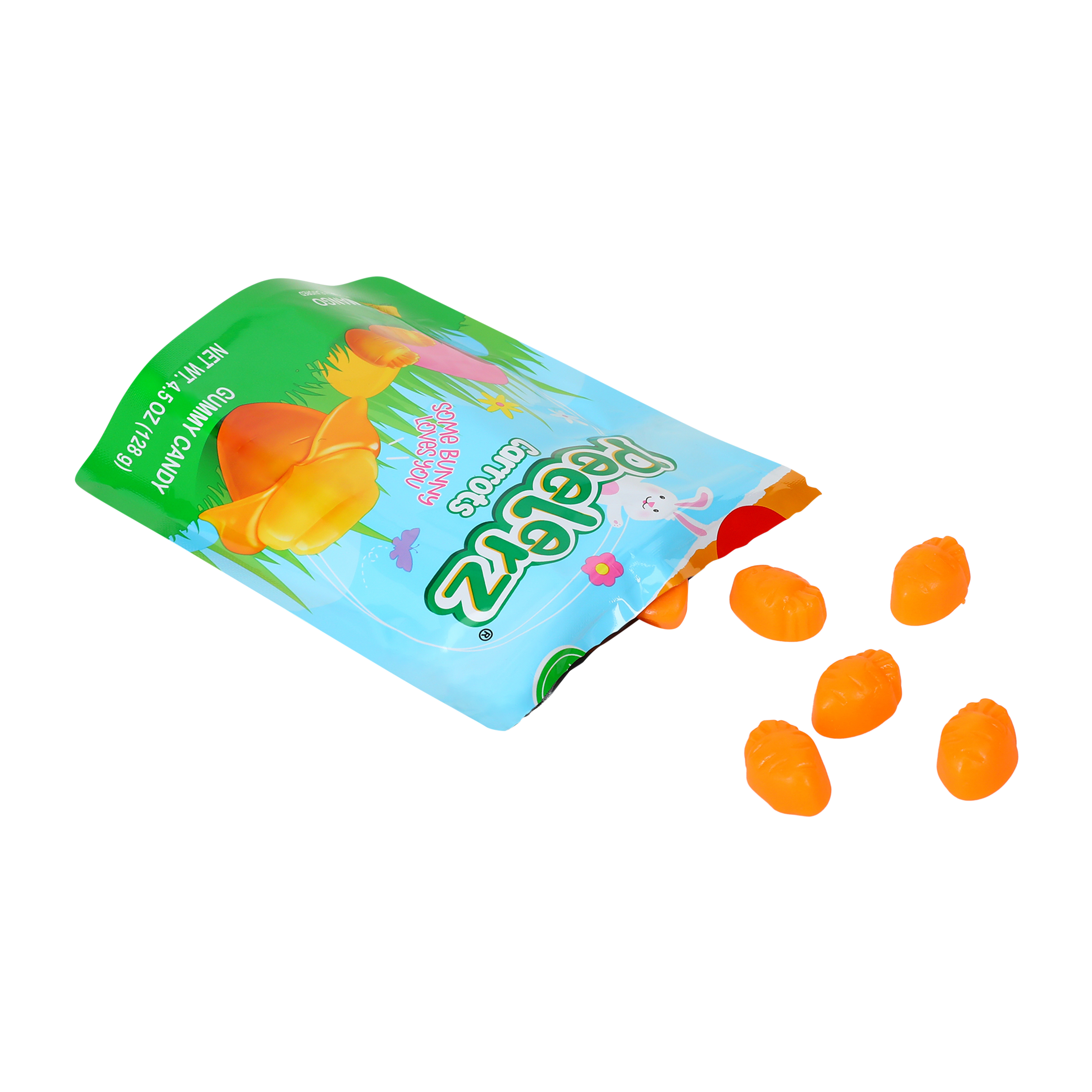 Amos® Peelerz® Carrots Mango Gummy Candy 4.5oz