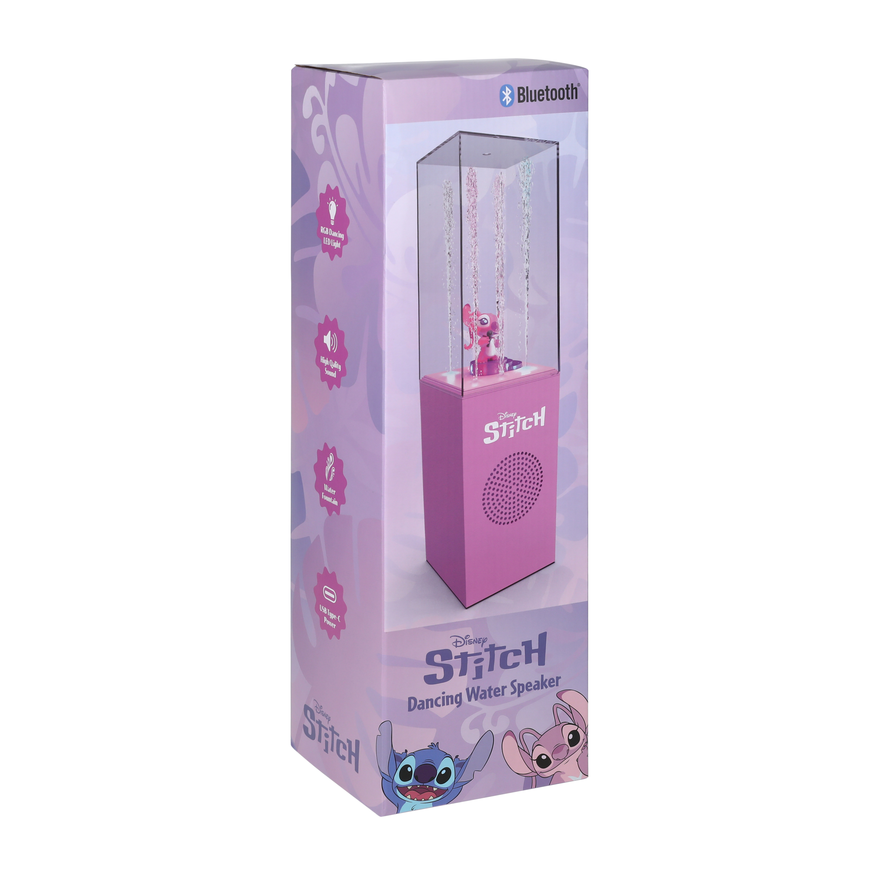 Disney Stitch Dancing Water Speaker