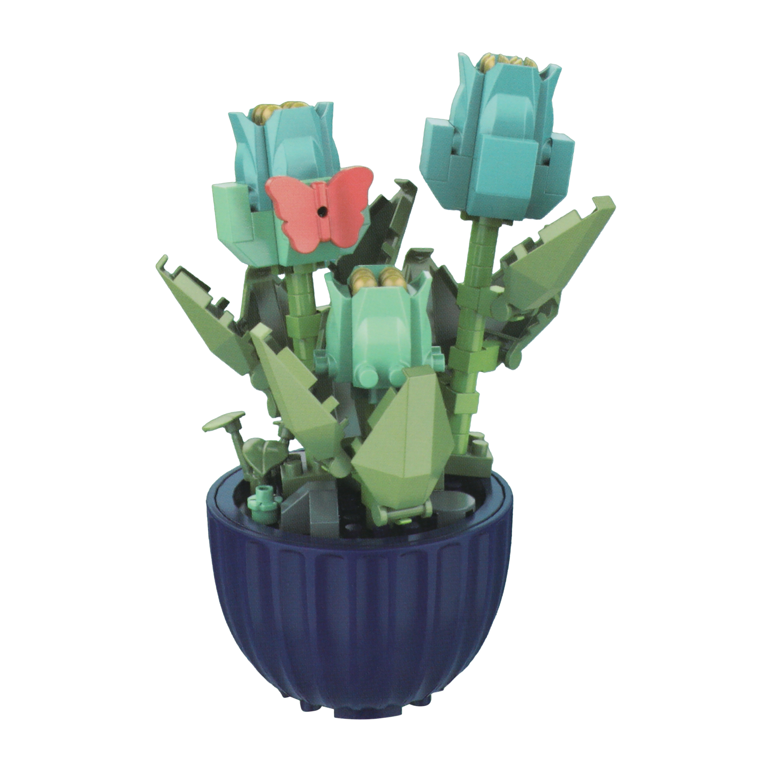 Succulent Buildable Brix Trio 3-Pack