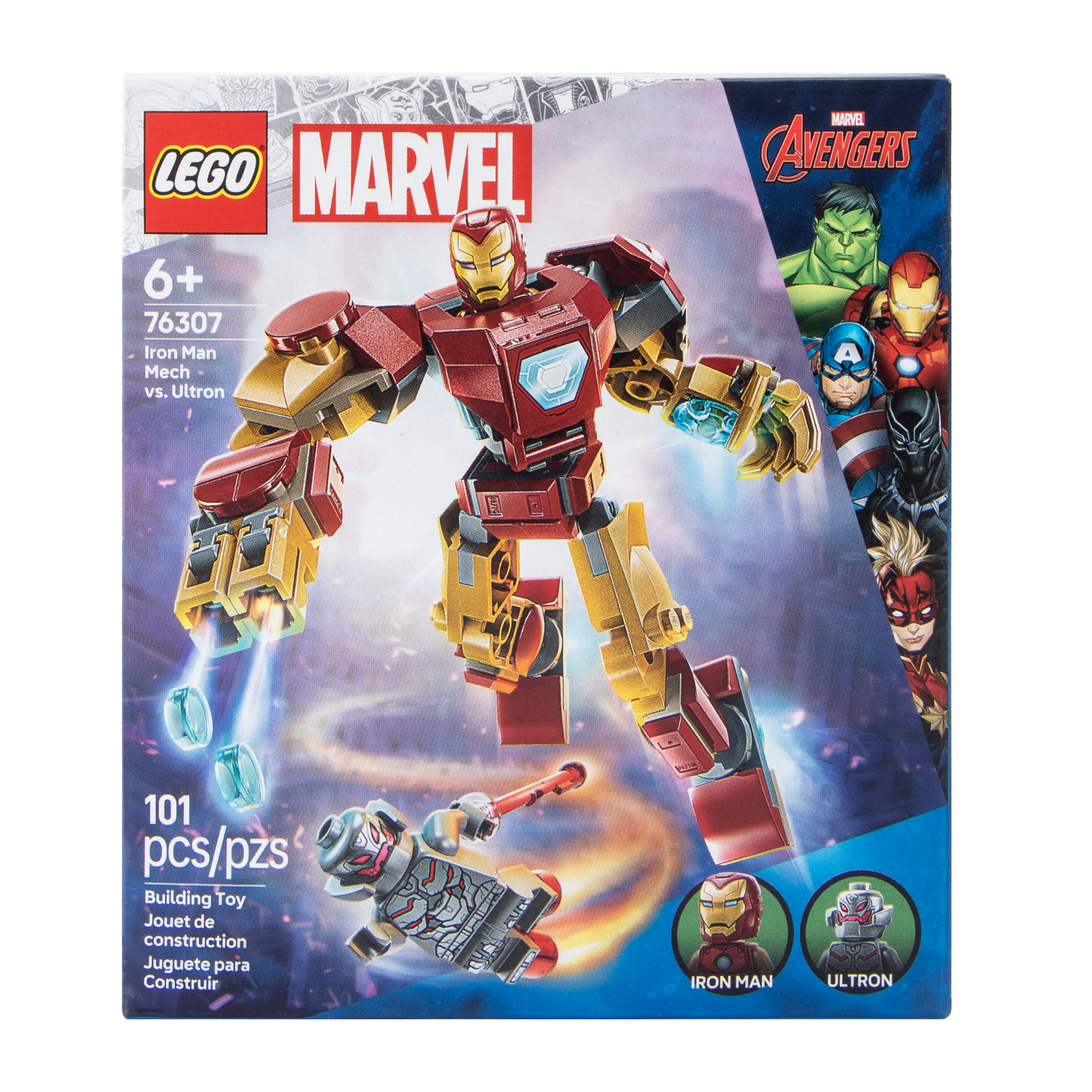 LEGO® Marvel Avengers Iron Man Vs. Ultron Building Toy