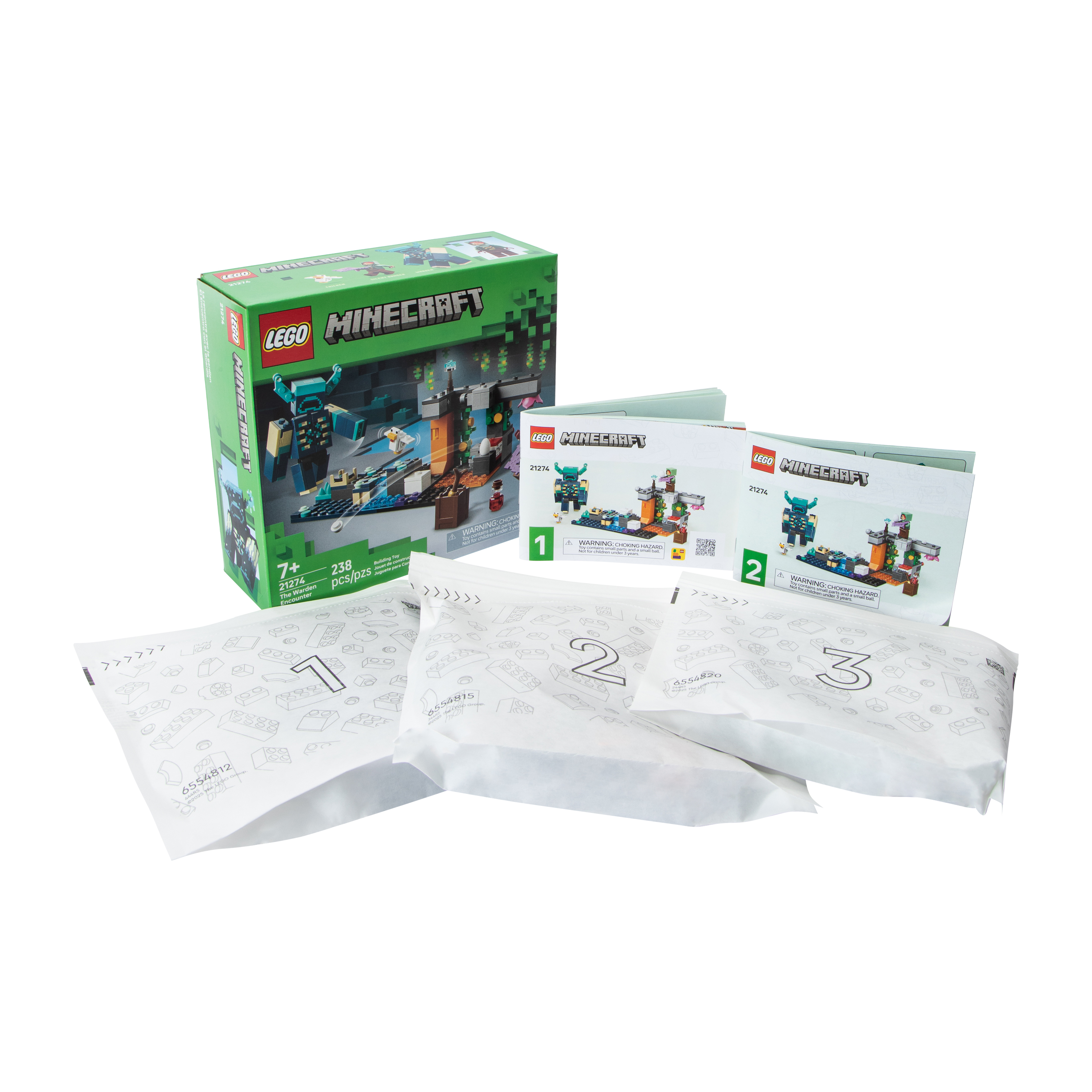 LEGO® Minecraft The Warden Encounter Building Toy