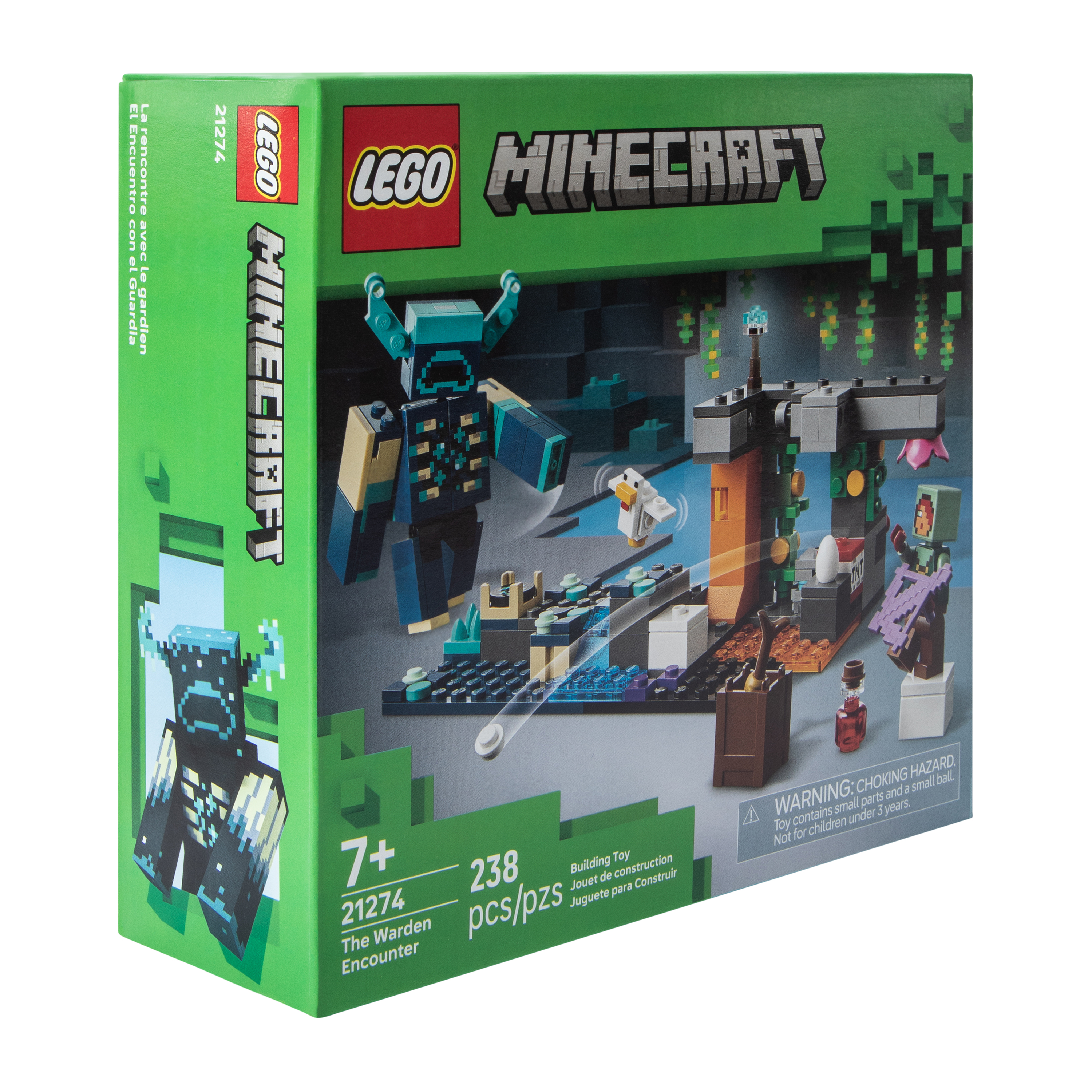 LEGO® Minecraft The Warden Encounter Building Toy