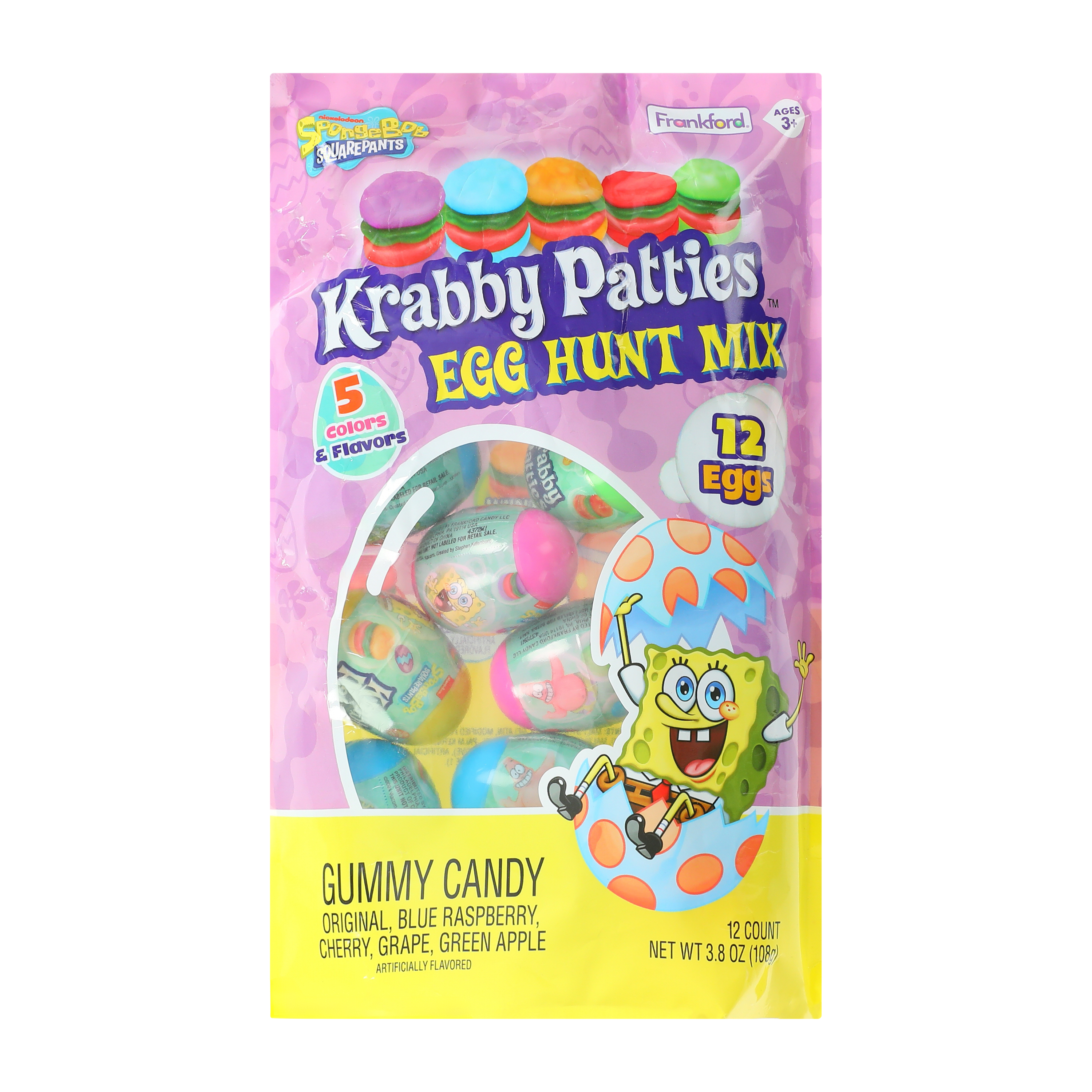 SpongeBob SquarePants™ Krabby Patties Easter Egg Hunt Mix 12-Pack