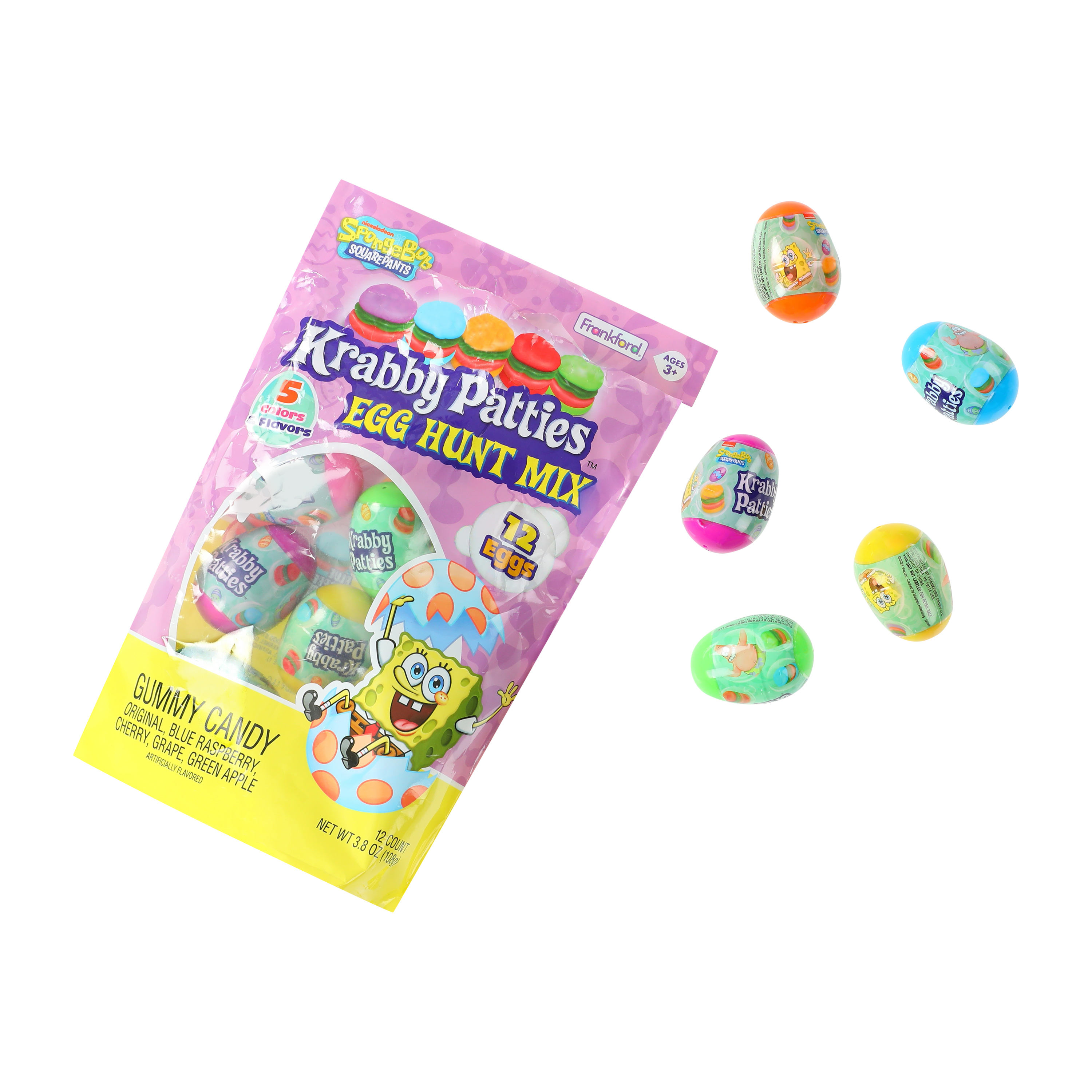 SpongeBob SquarePants™ Krabby Patties Easter Egg Hunt Mix 12-Pack