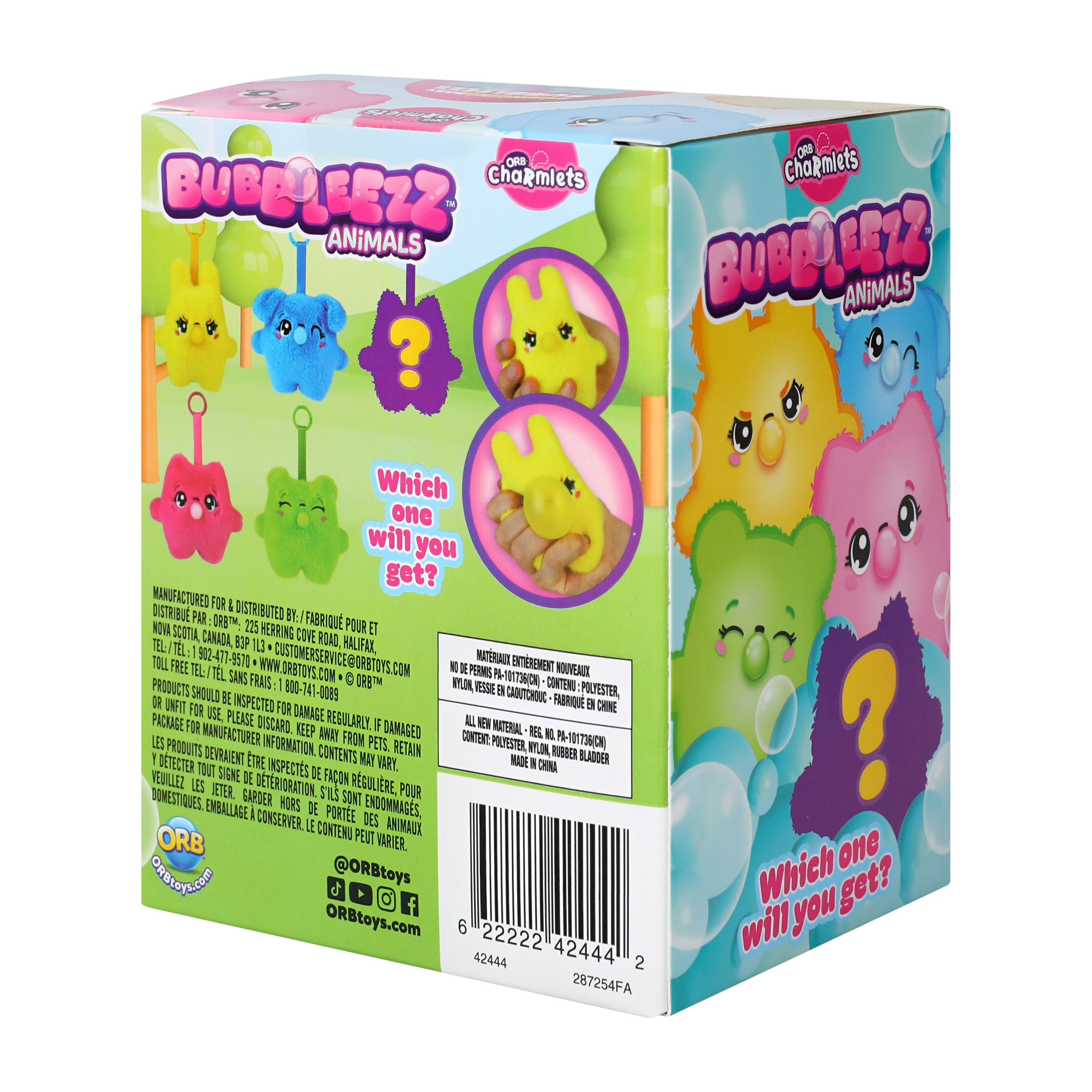 Bubbleezz™ Animals Blind Toy (Styles May Vary)