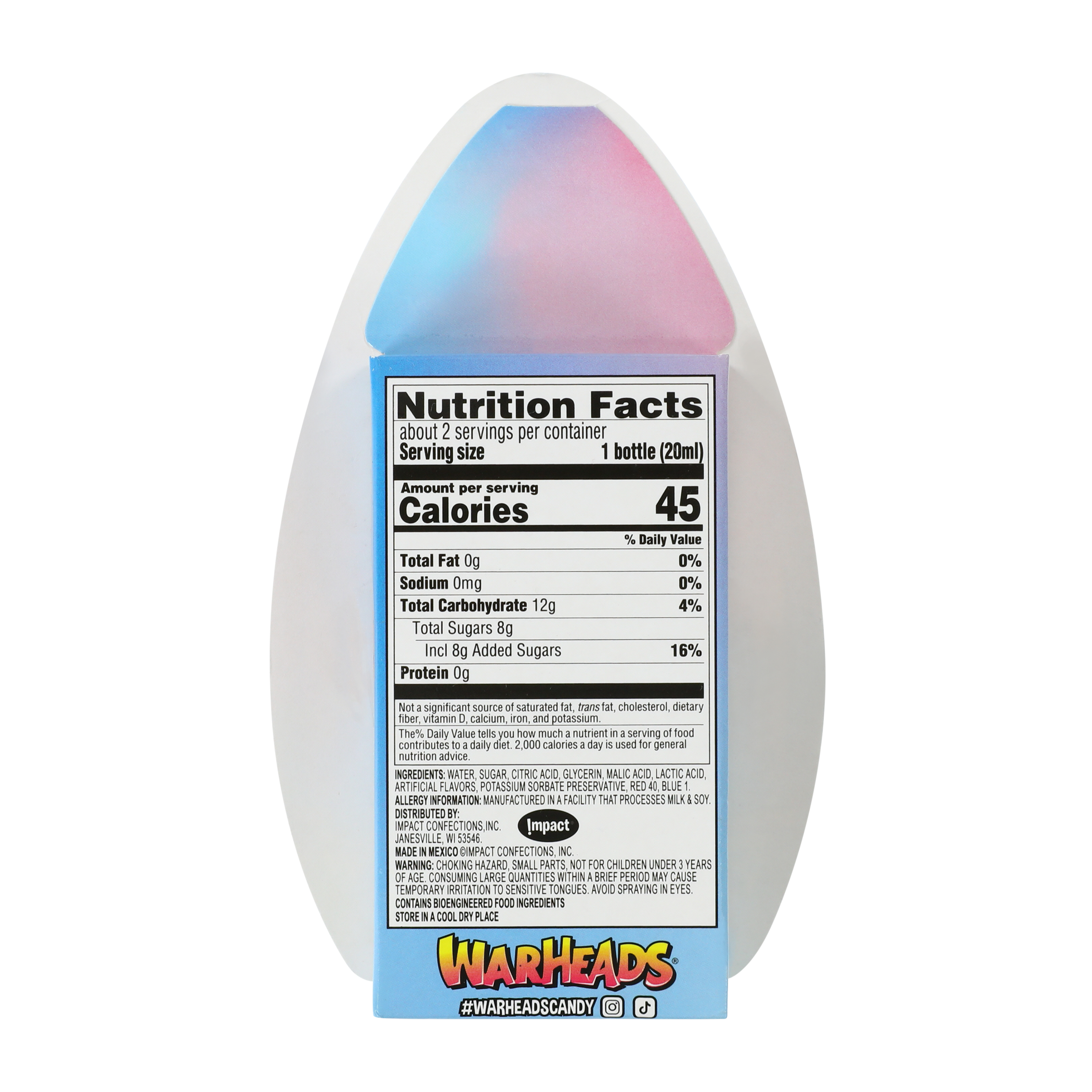 Warheads® Super Sour Spray Candy 2-Pack 1.3oz