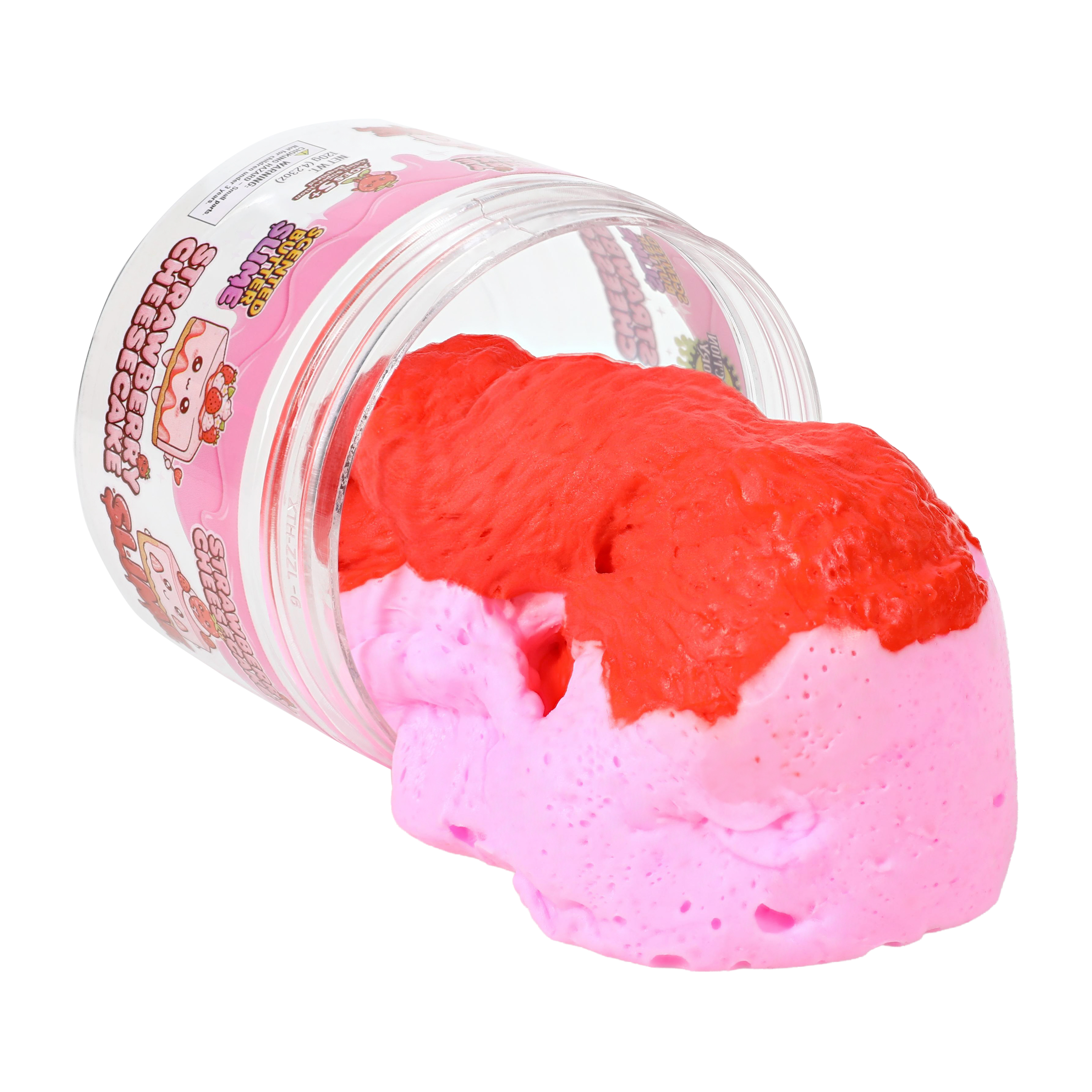 The Concoction Factory Strawberry Cheesecake Scented Butter Slime
