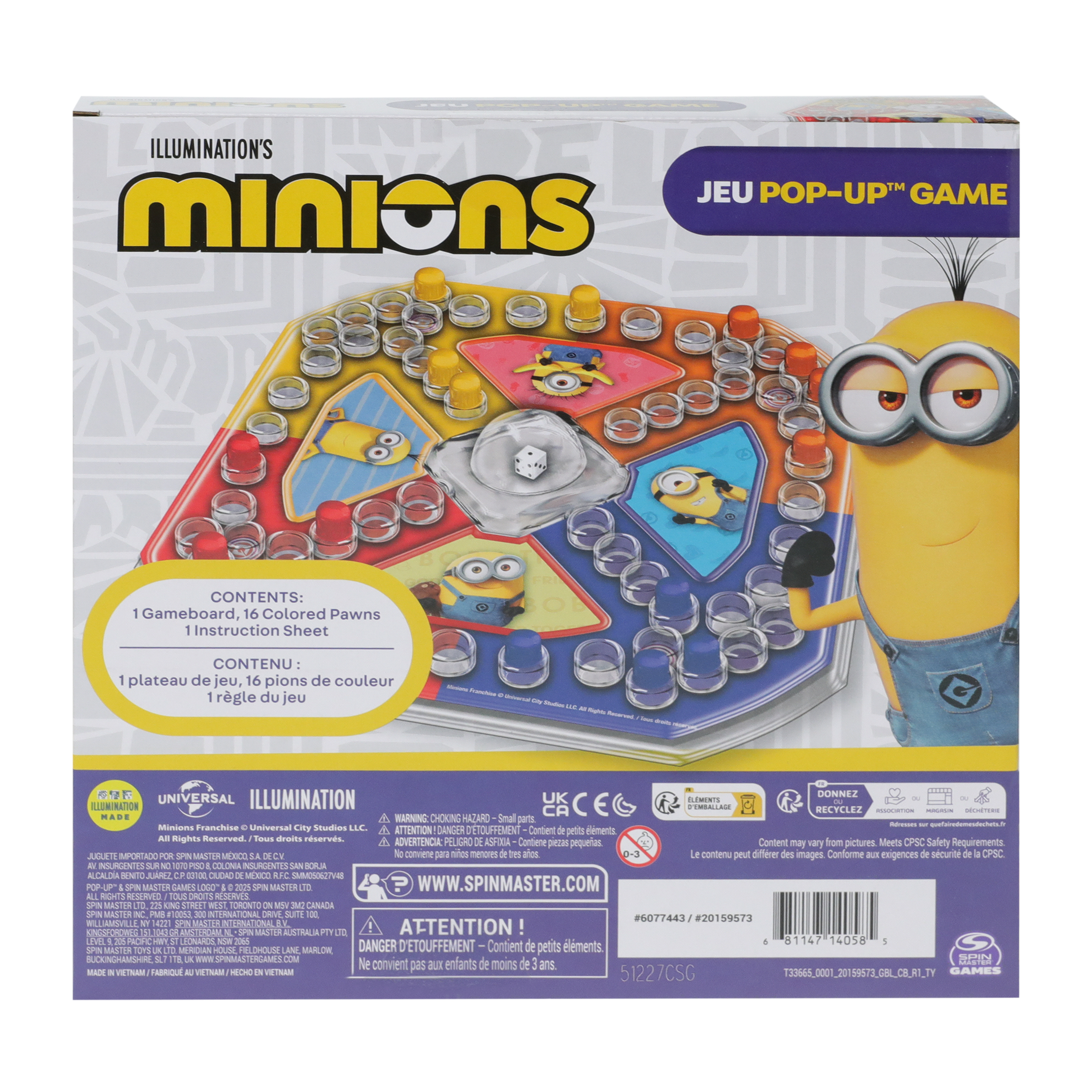 Minions Jeu Pop-Up™ Game