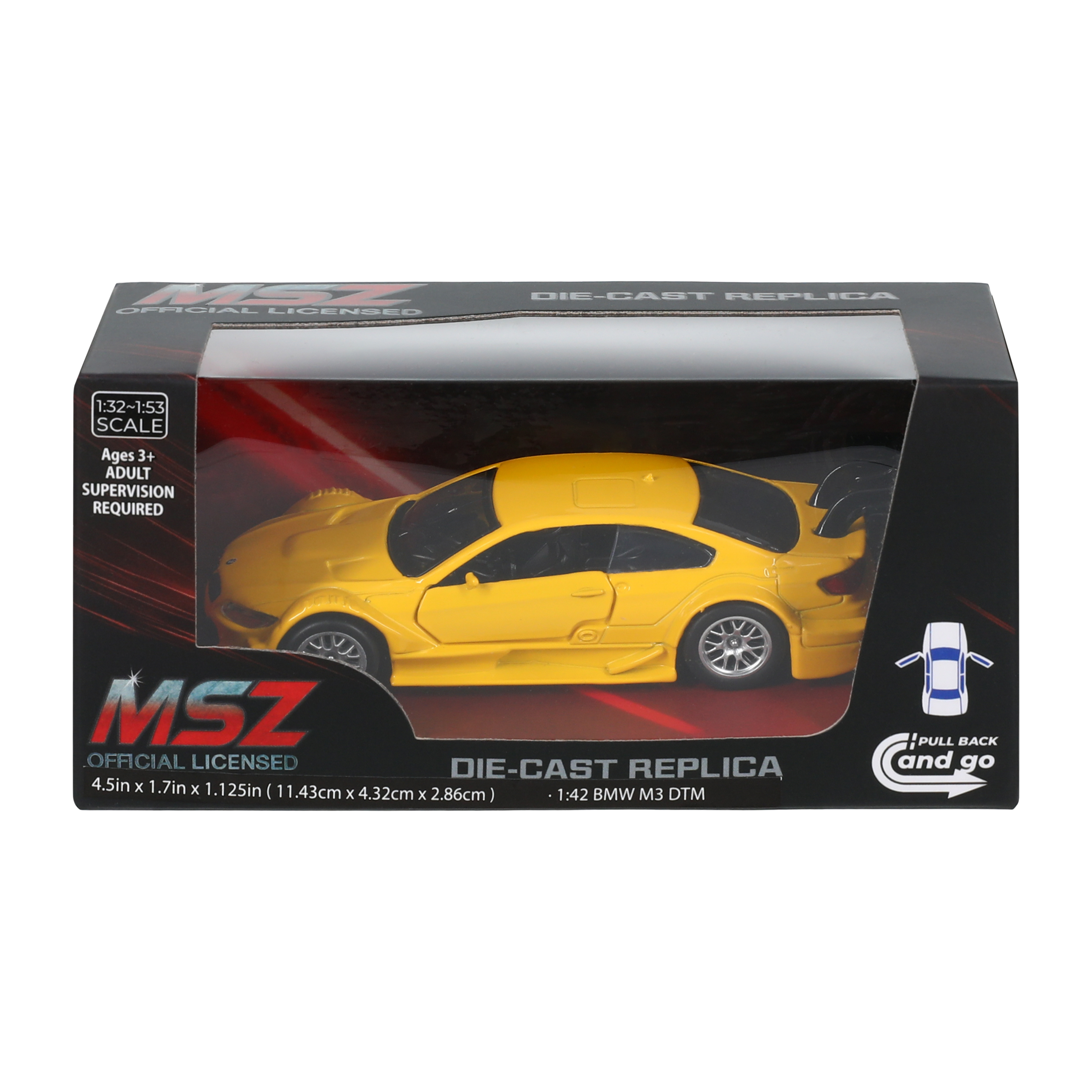 MSZ Official Licensed Die-Cast Replica Car Toy (Styles May Vary)