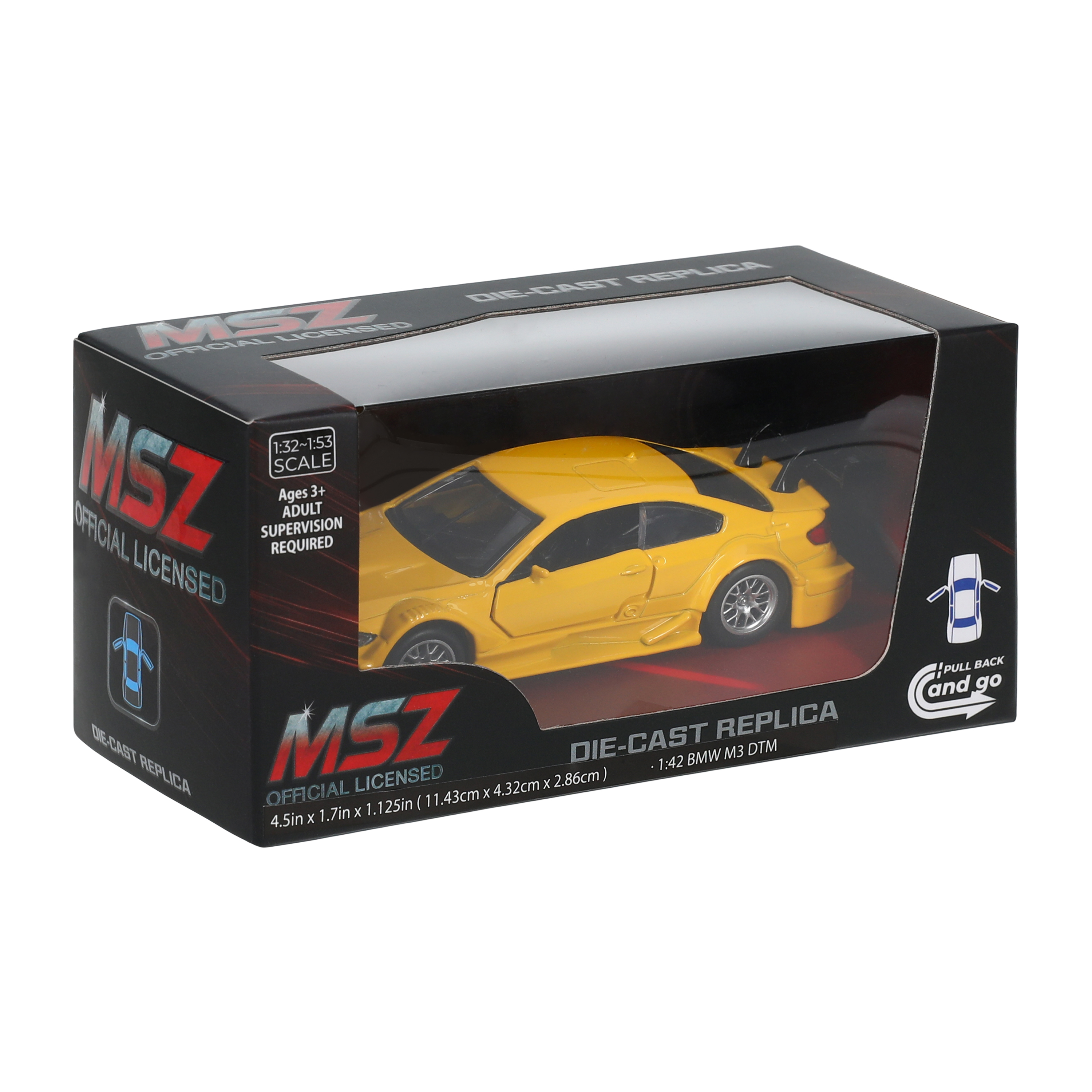 MSZ Official Licensed Die-Cast Replica Car Toy (Styles May Vary)