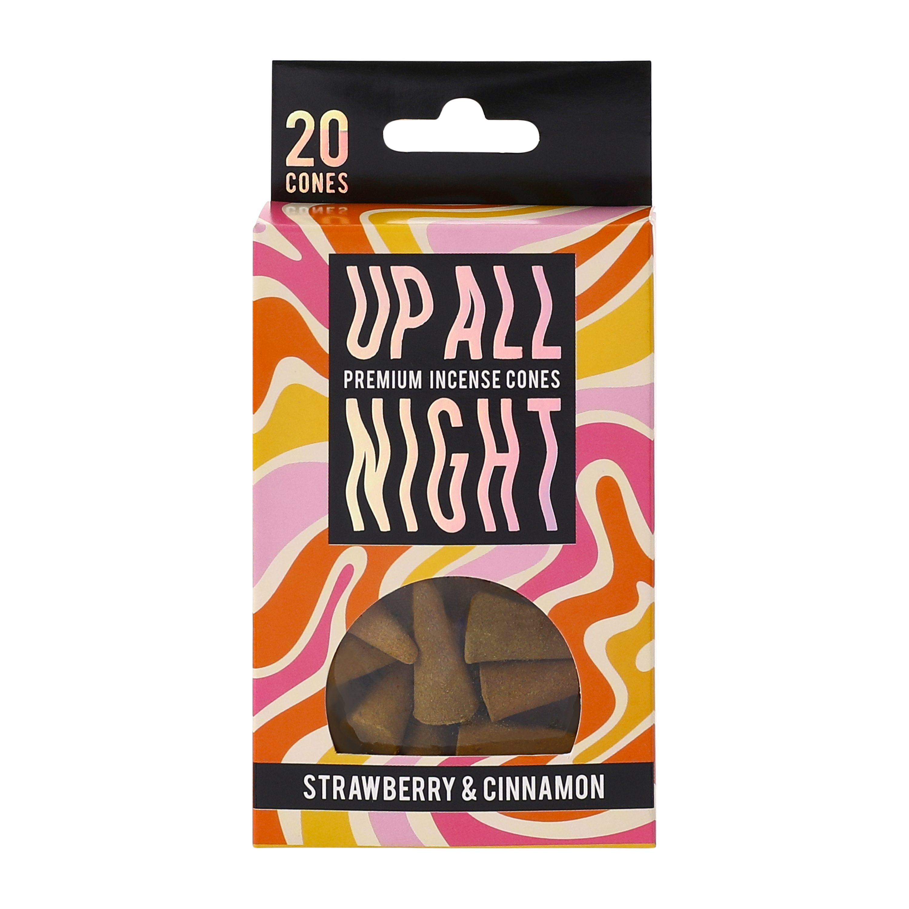 Up All Night Premium Incense Cones 20-Pack