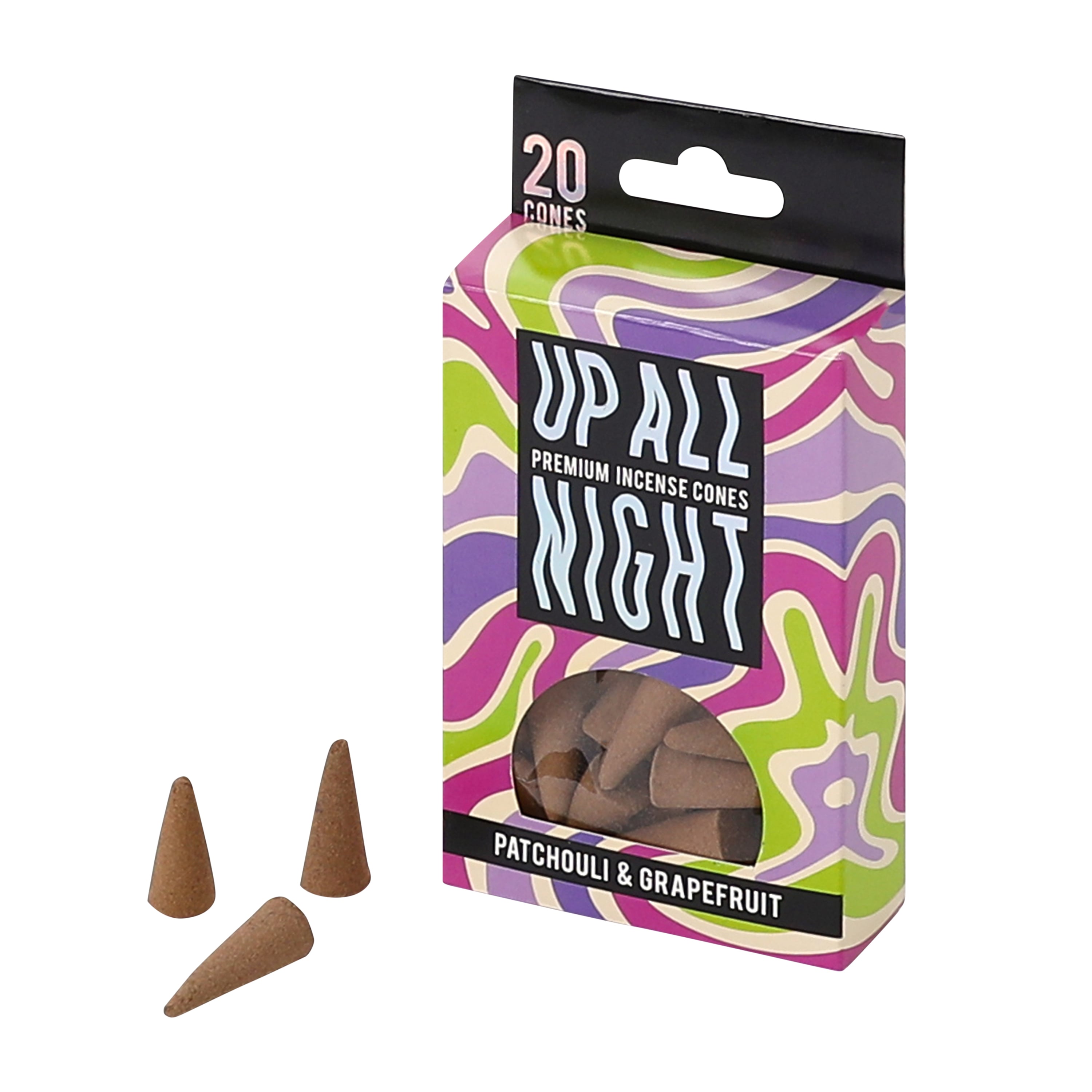 Up All Night Premium Incense Cones 20-Pack