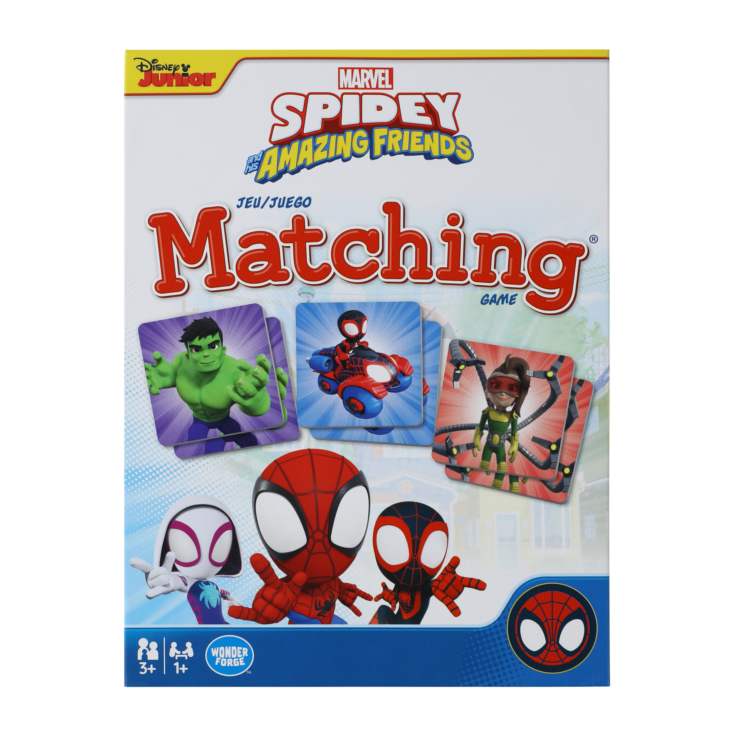 Disney Junior Marvel Spidey And His Amazing Friends Matching Game Set