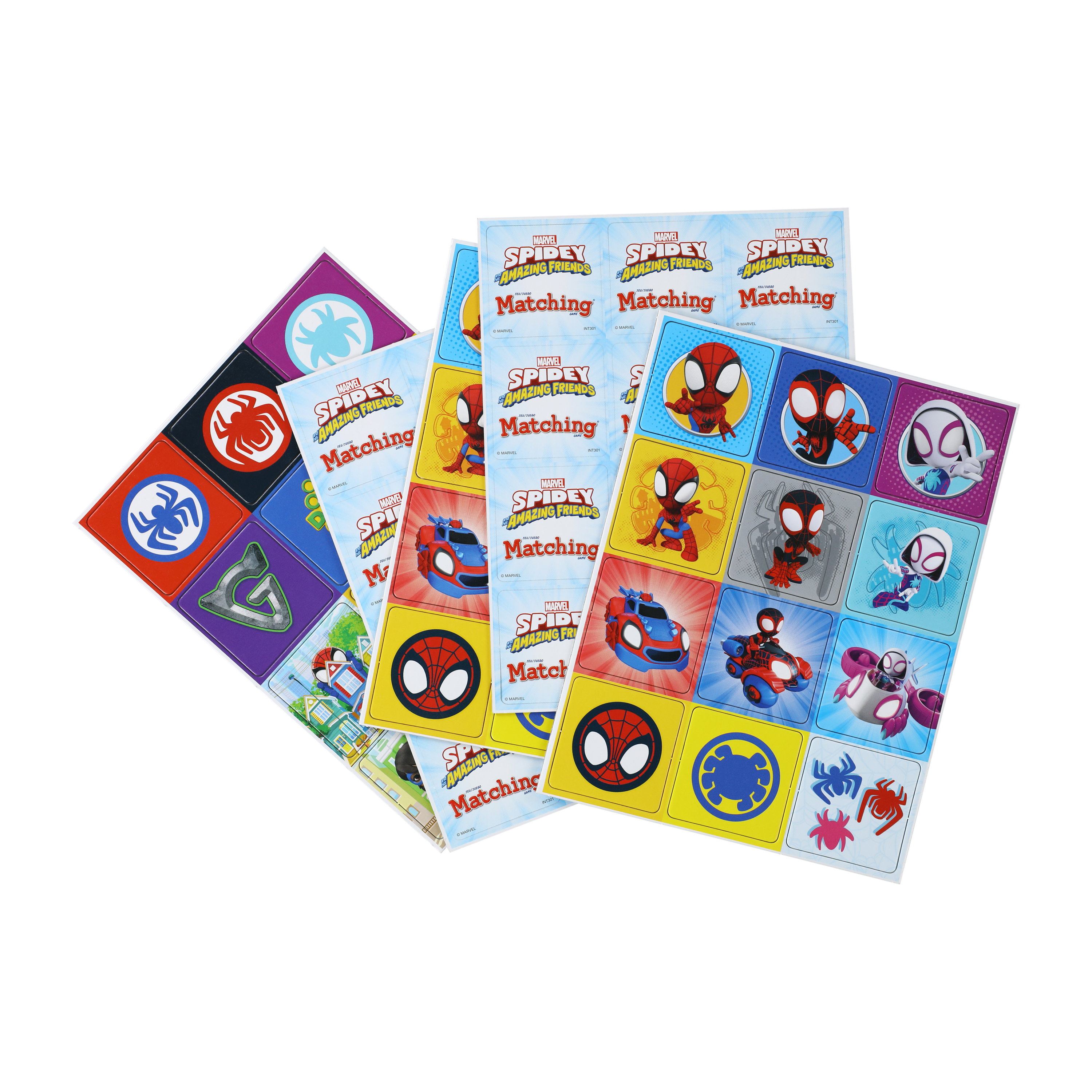 Disney Junior Marvel Spidey And His Amazing Friends Matching Game Set