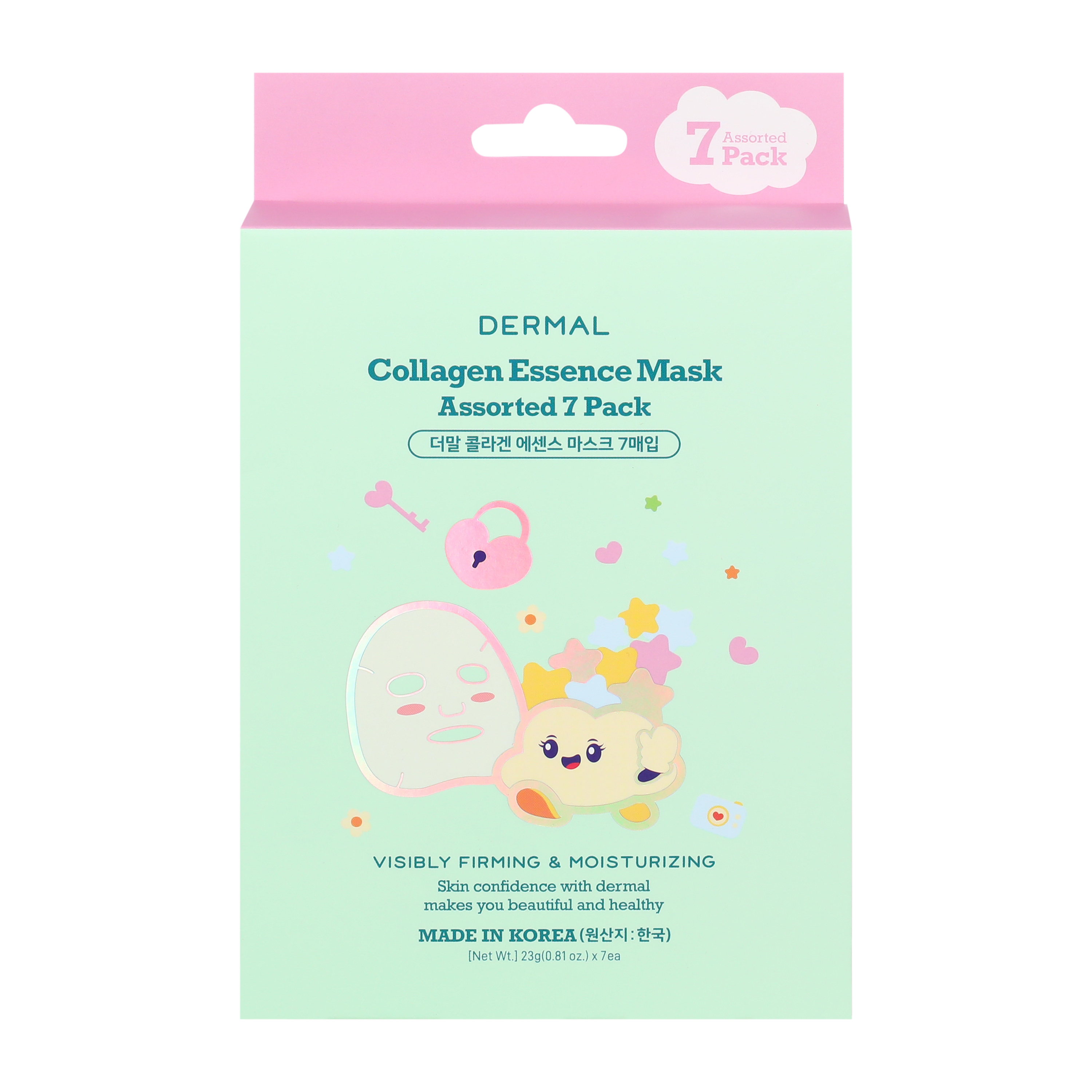 Dermal Collagen Essence Mask Assorted 7-Pack