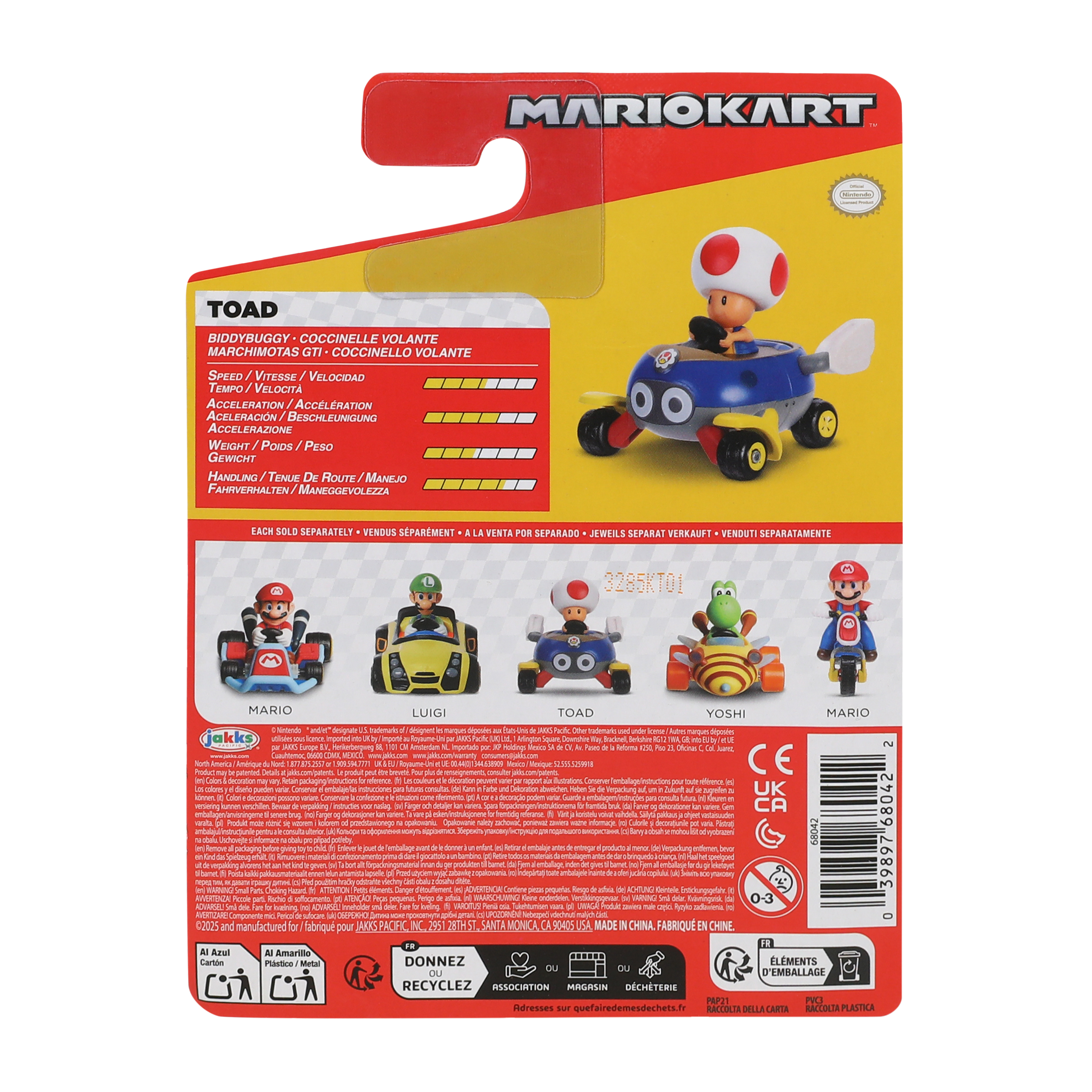 Super Mario Kart Racers Die Cast Toy | Five Below