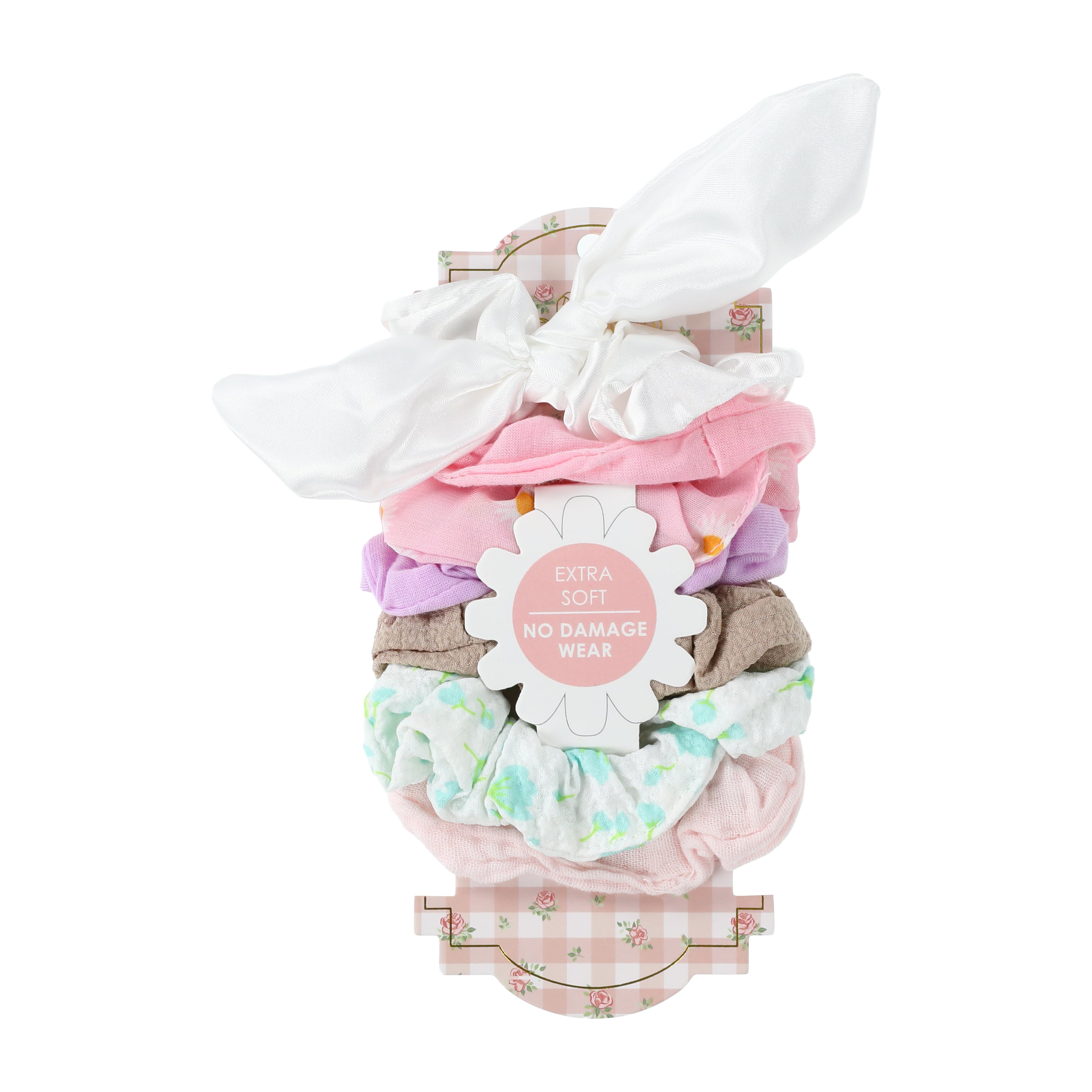 Set de 7 Colitas Scrunchies Pa Tu Pelo Siempre a la Moda y Chulo 2
