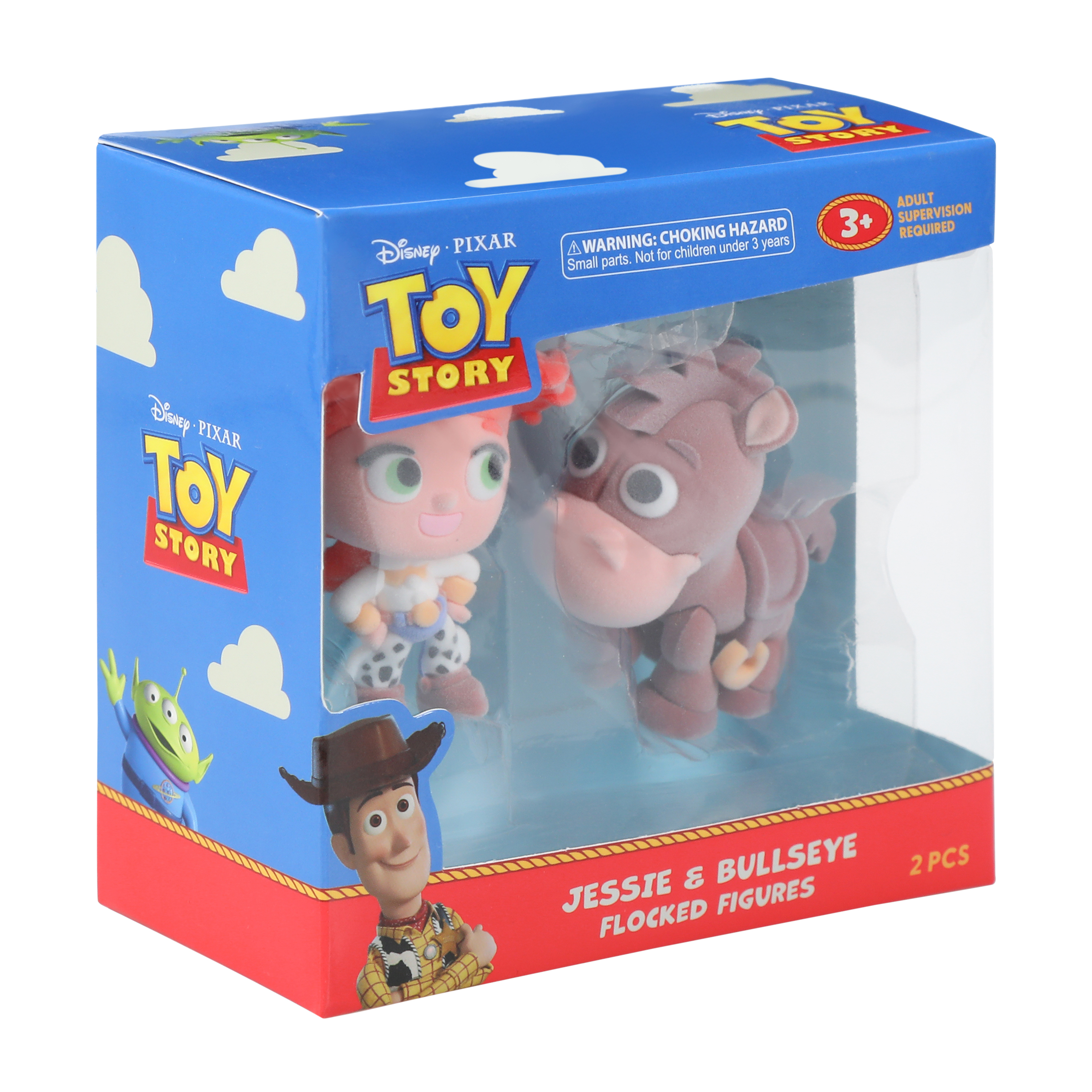 Disney PIXAR Toy Story Flocked Figures 2-Pack
