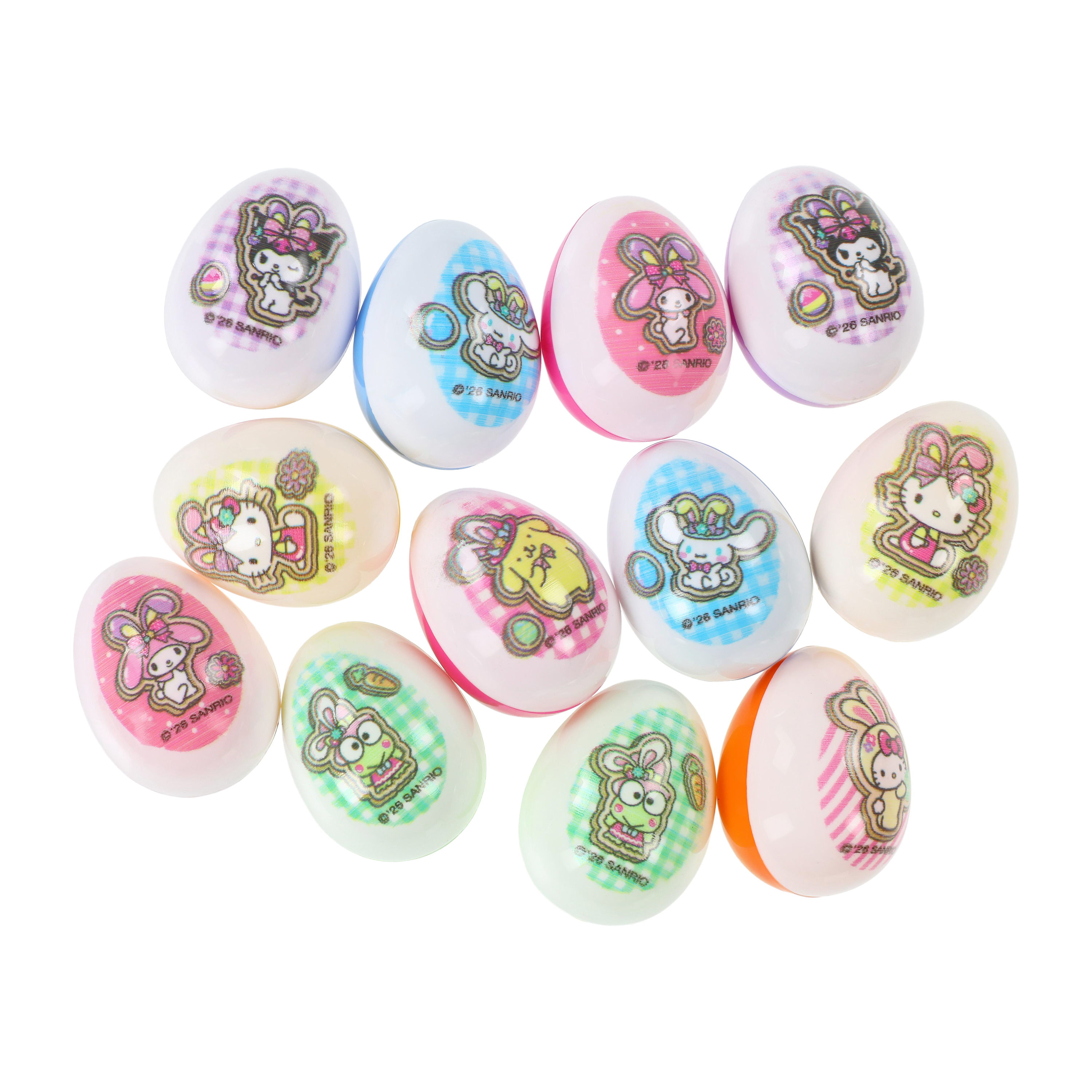 Hello Kitty And Friends® Candy Filled Eggs 12-Count 2.12oz