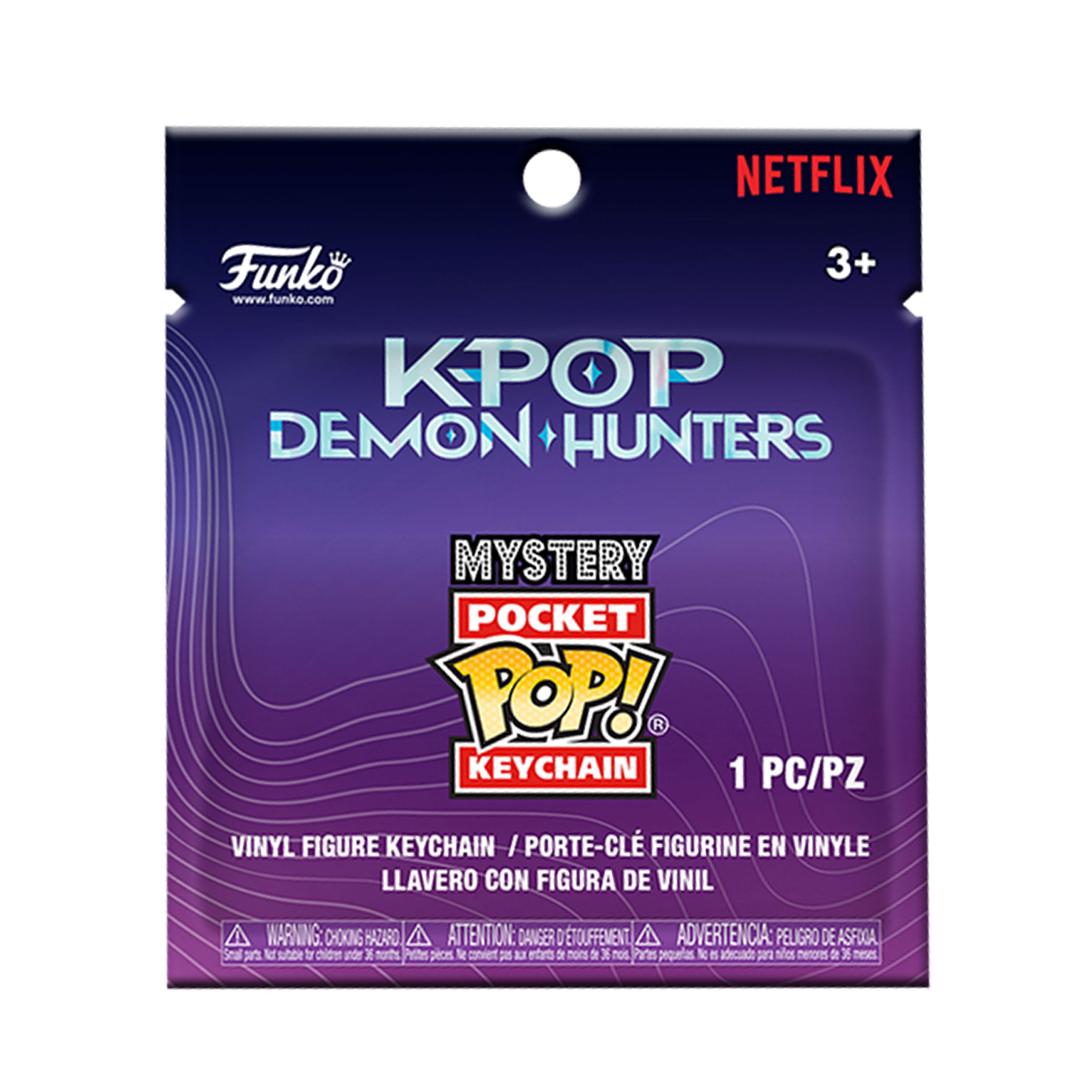 Funko® Mystery Pop! Netflix K-Pop Demon Hunters Vinyl Figure Keychain (Styles May Vary)