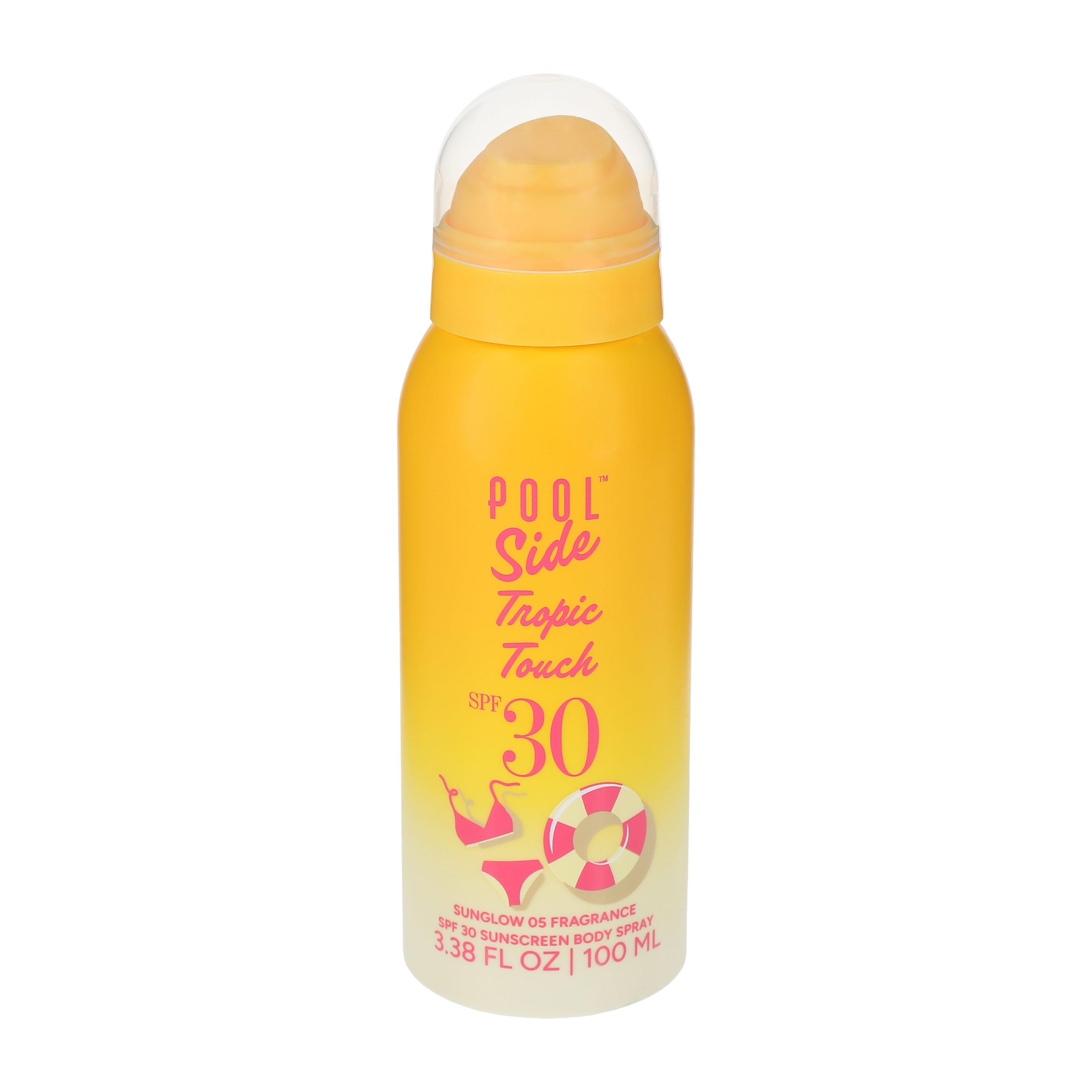 Pool Side™ Tropic Touch SPF30 Sunscreen Body Spray 3.3oz