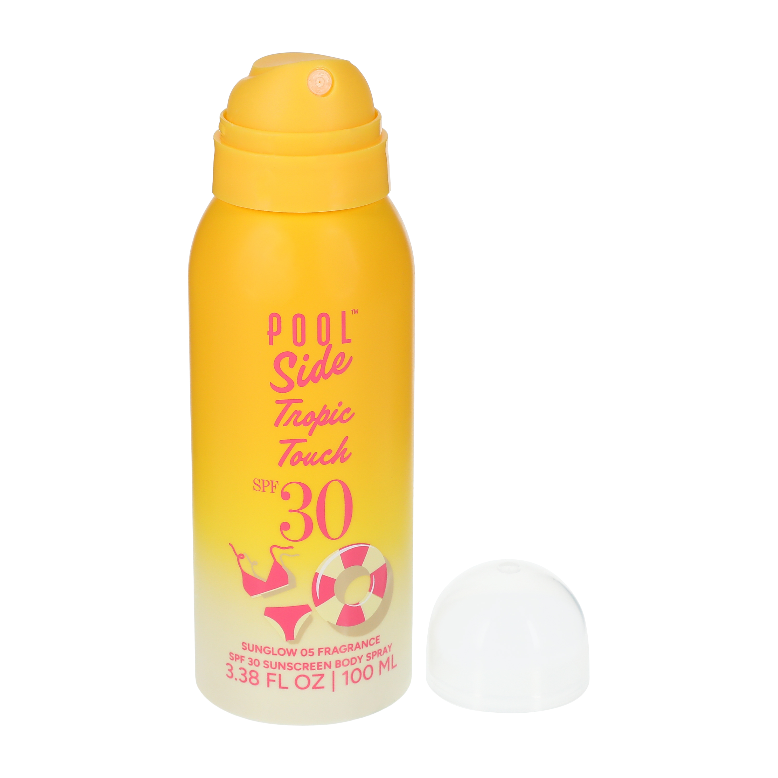 Pool Side™ Tropic Touch SPF30 Sunscreen Body Spray 3.3oz