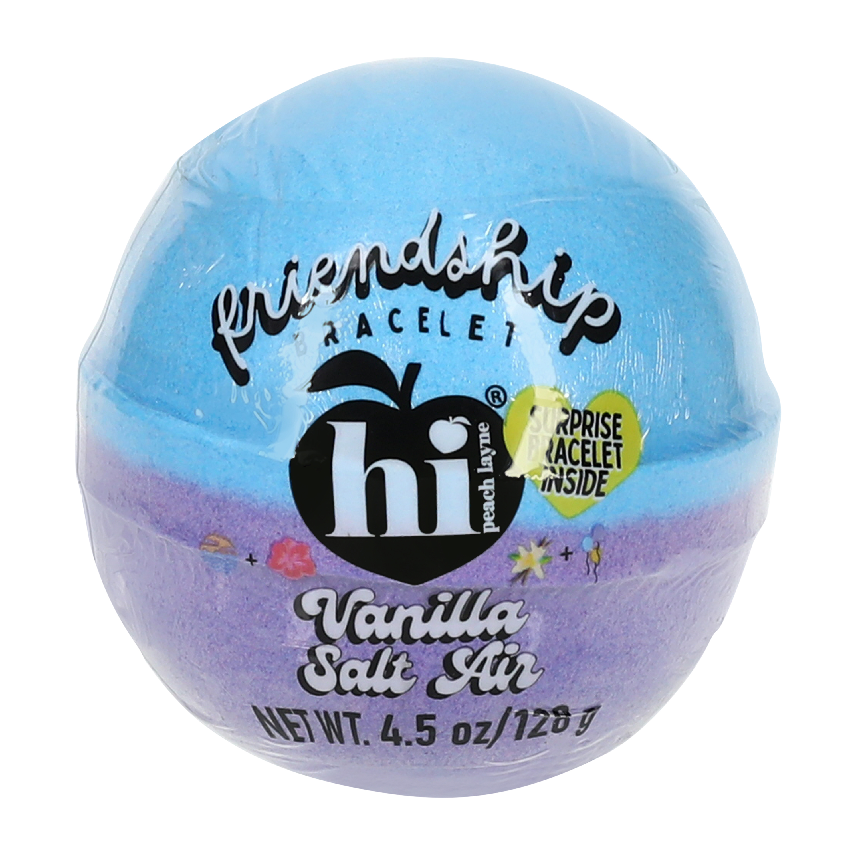 Hi Peach Layne® Friendship Bracelet Bath Bomb 4.5oz